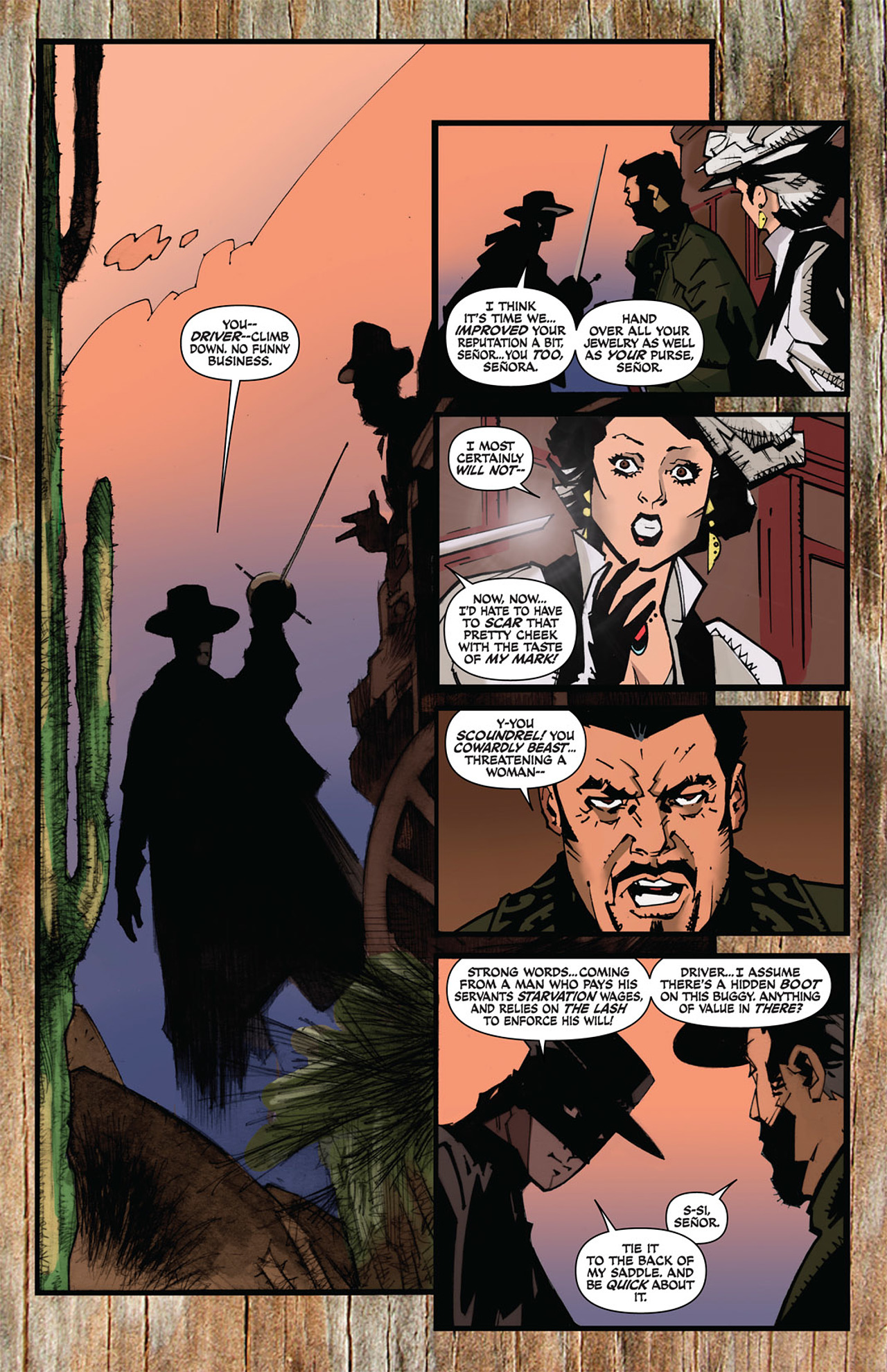 Read online Zorro Rides Again comic -  Issue #7 - 5