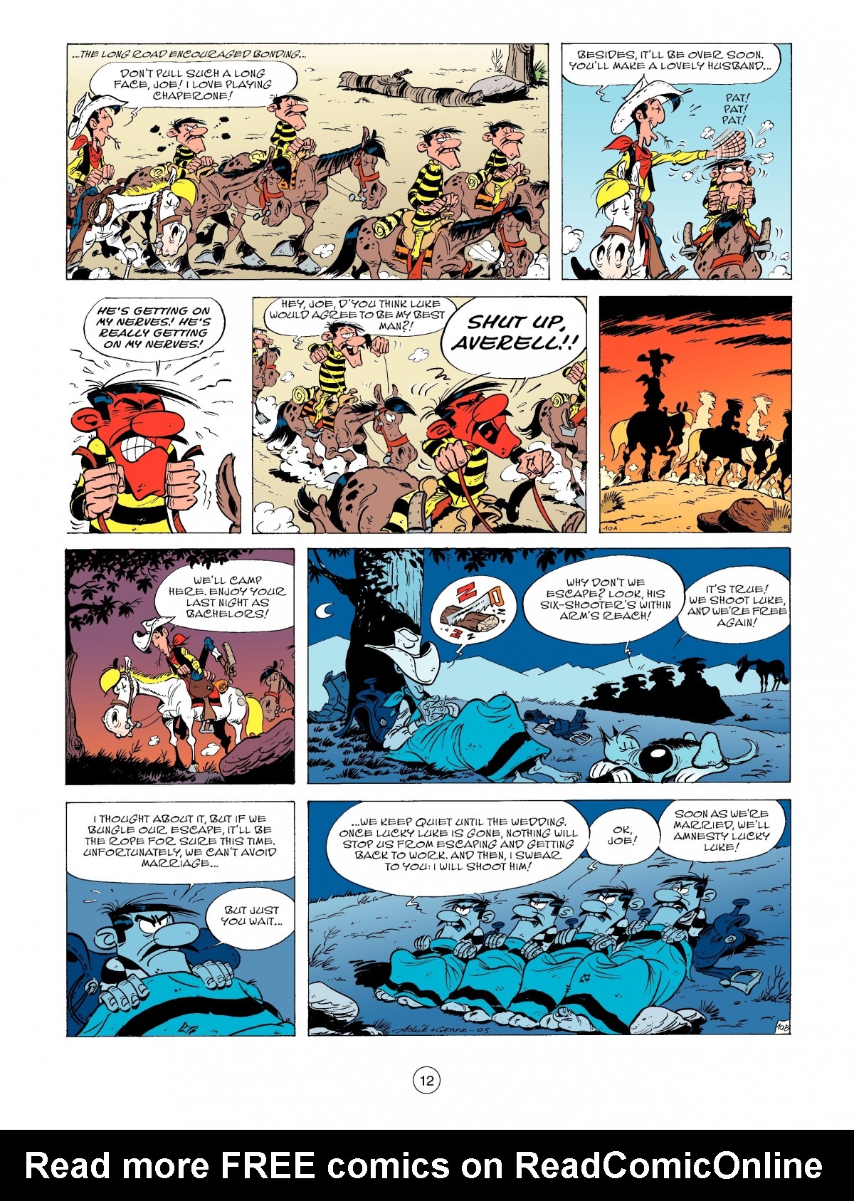 Read online A Lucky Luke Adventure comic -  Issue #45 - 12