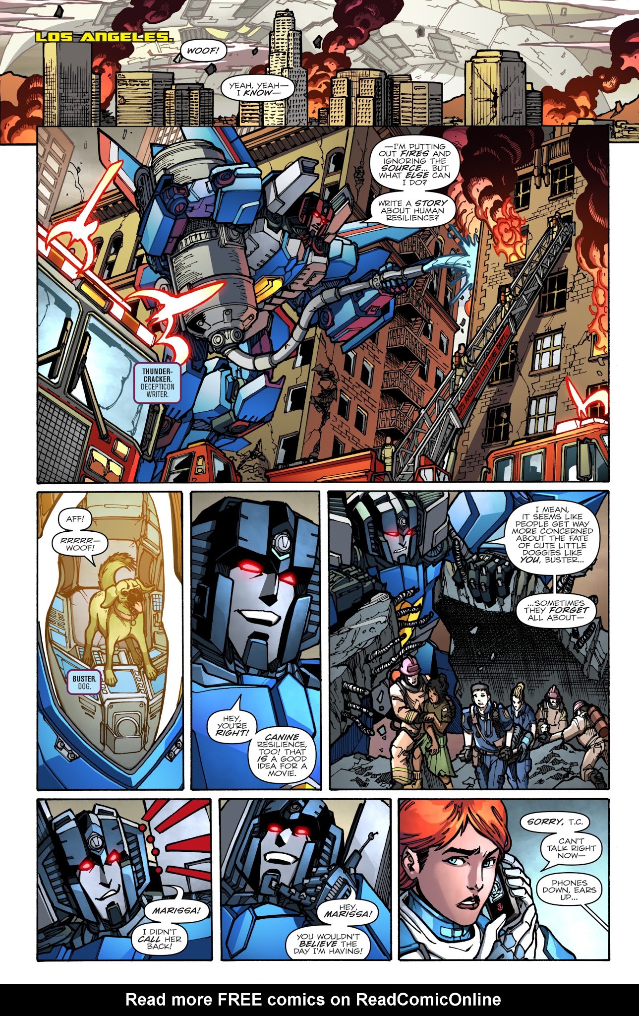 Read online Transformers: Unicron comic -  Issue #5 - 6