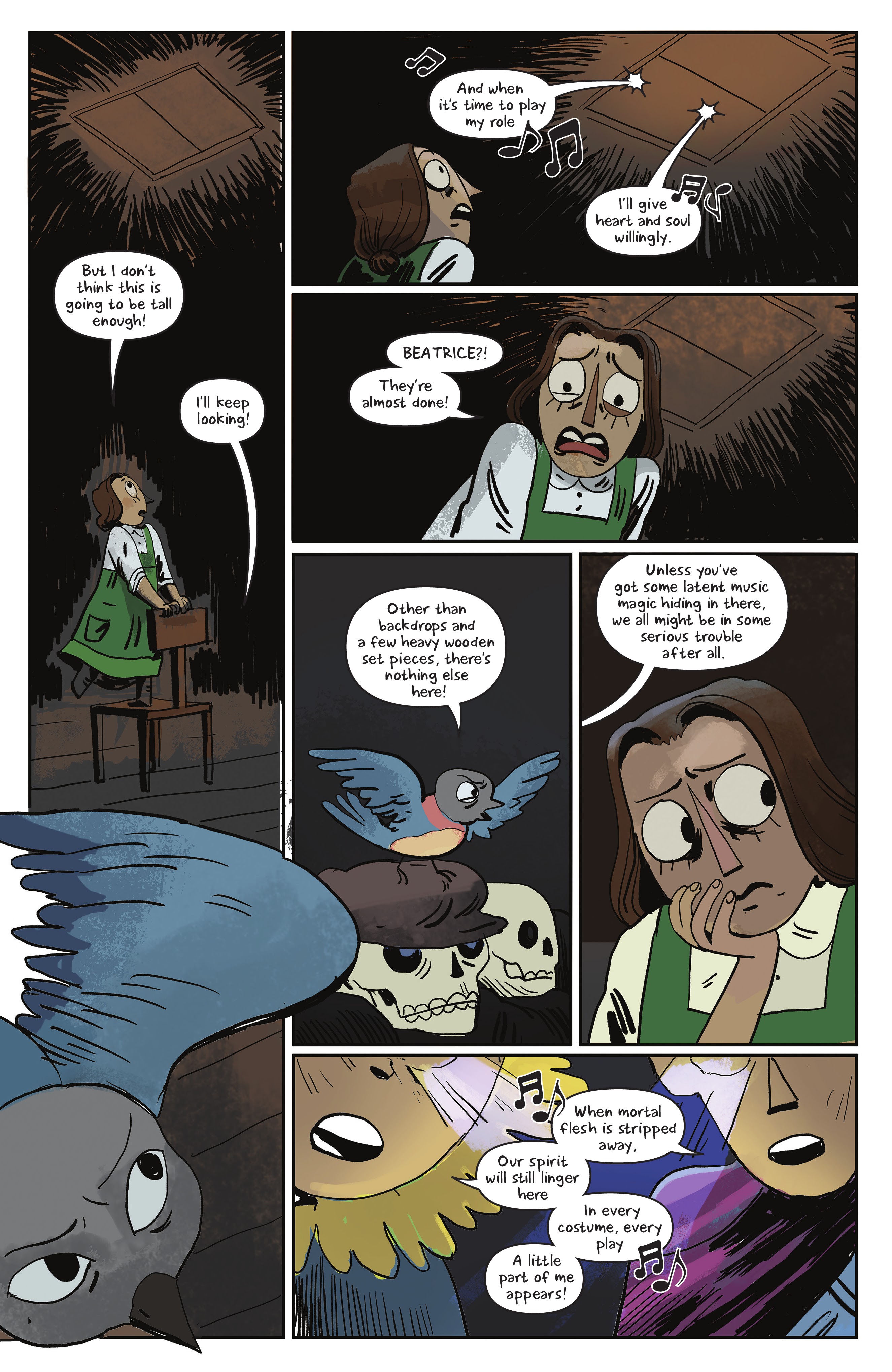 Read online Over the Garden Wall: Soulful Symphonies comic -  Issue # TPB - 103