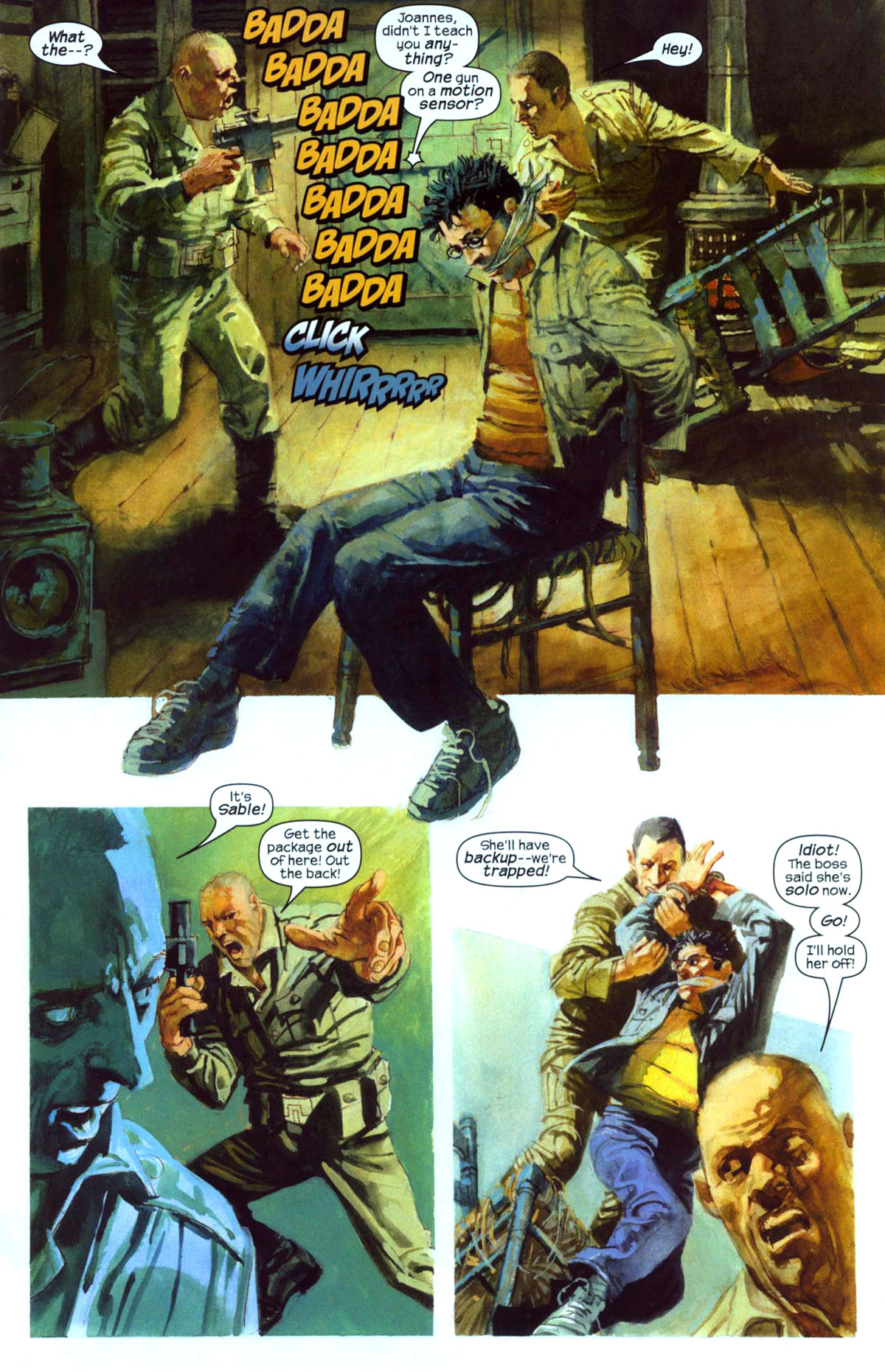 Read online Sable & Fortune comic -  Issue #1 - 19