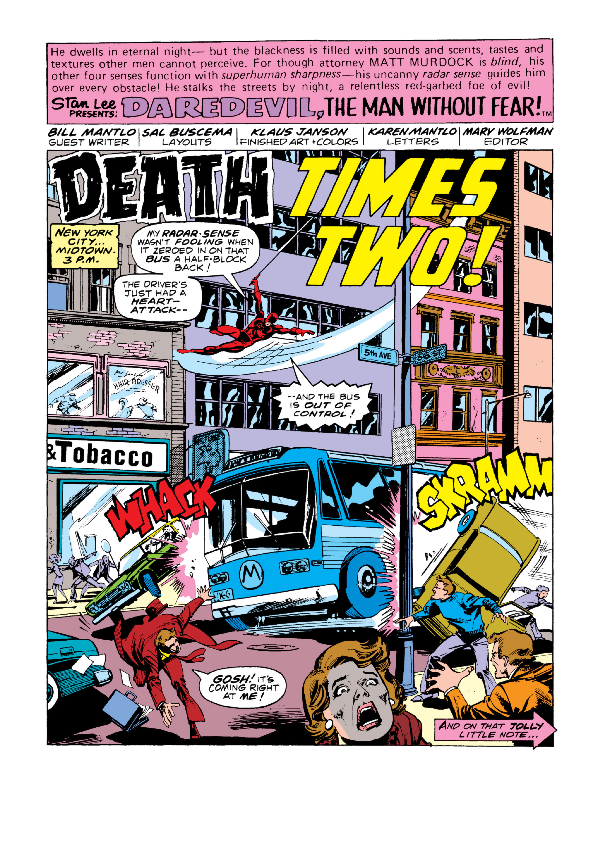 Read online Marvel Masterworks: Daredevil comic -  Issue # TPB 13 (Part 2) - 92