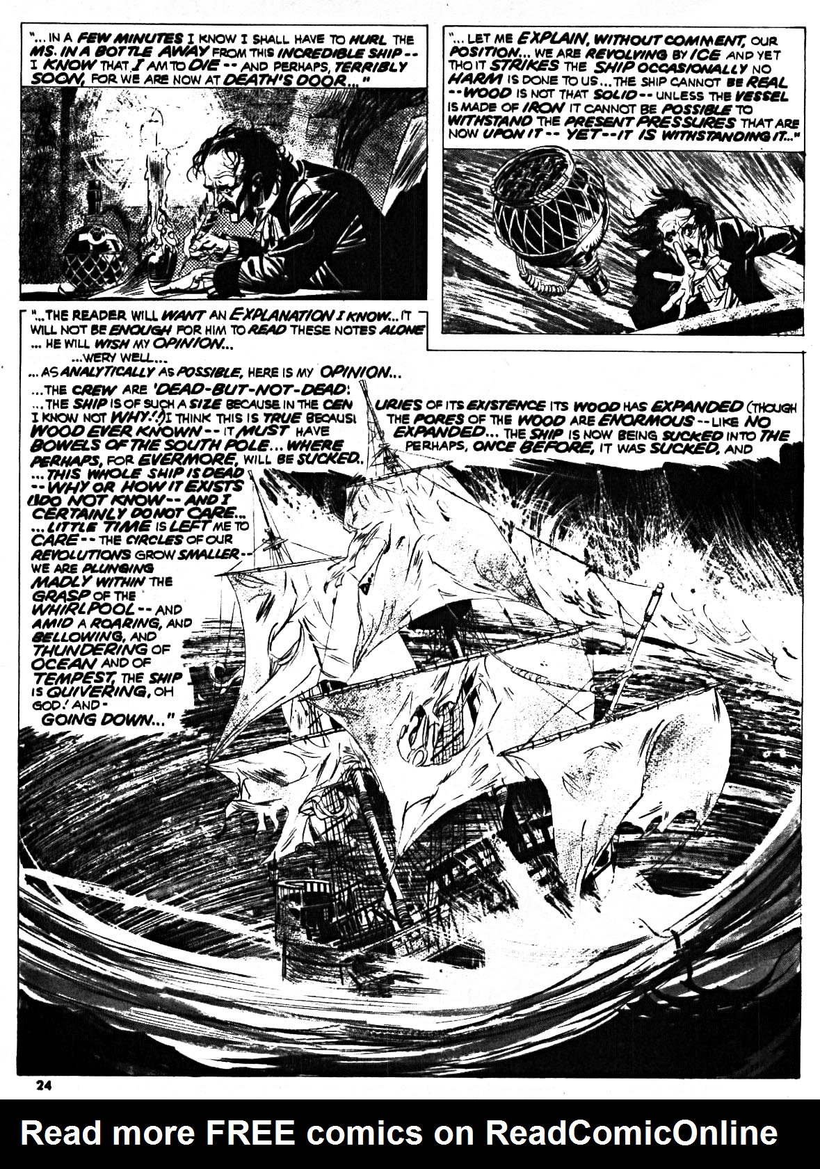 Read online Scream (1973) comic -  Issue #6 - 24