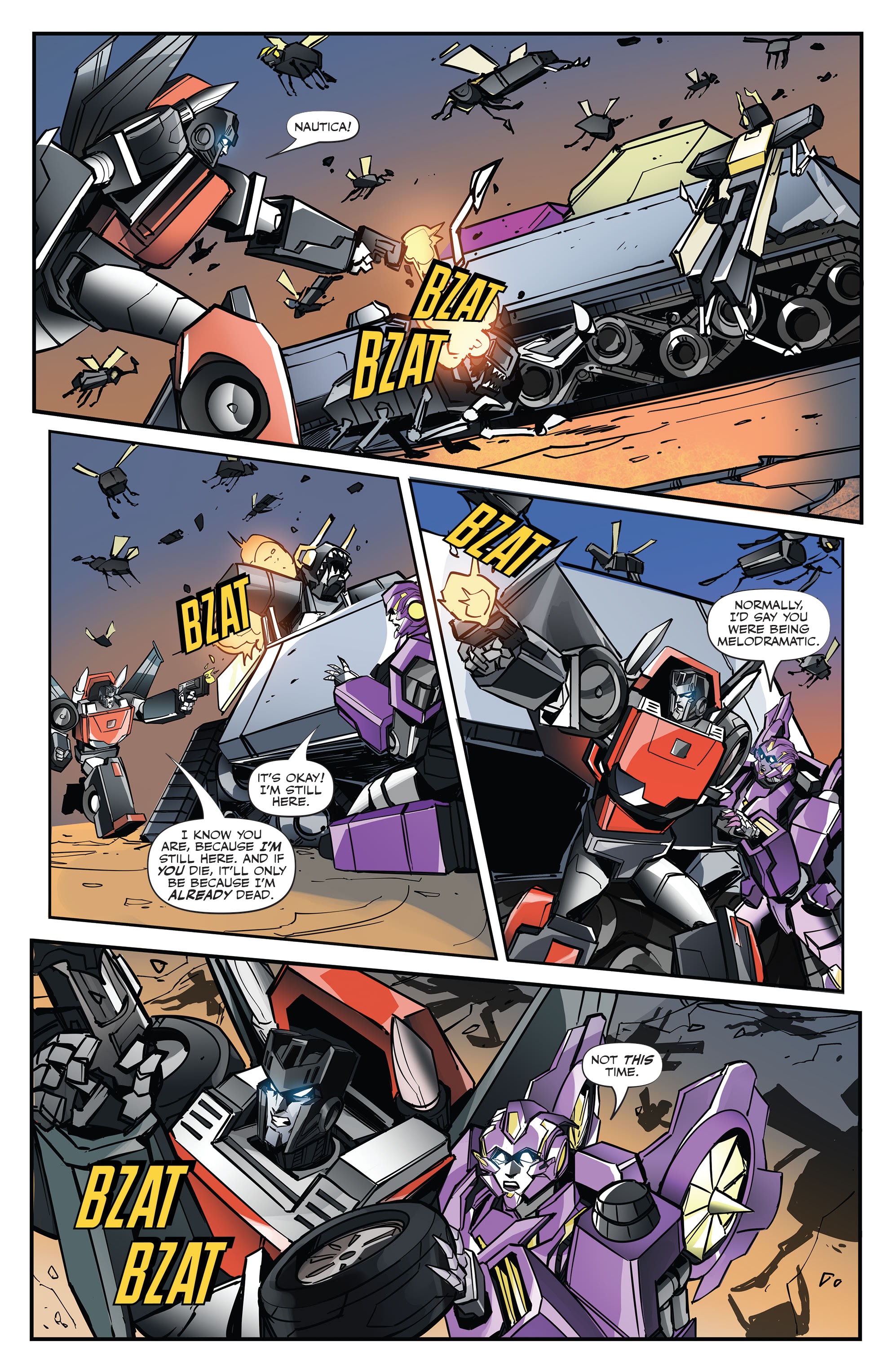 Read online Transformers: Escape comic -  Issue #5 - 5