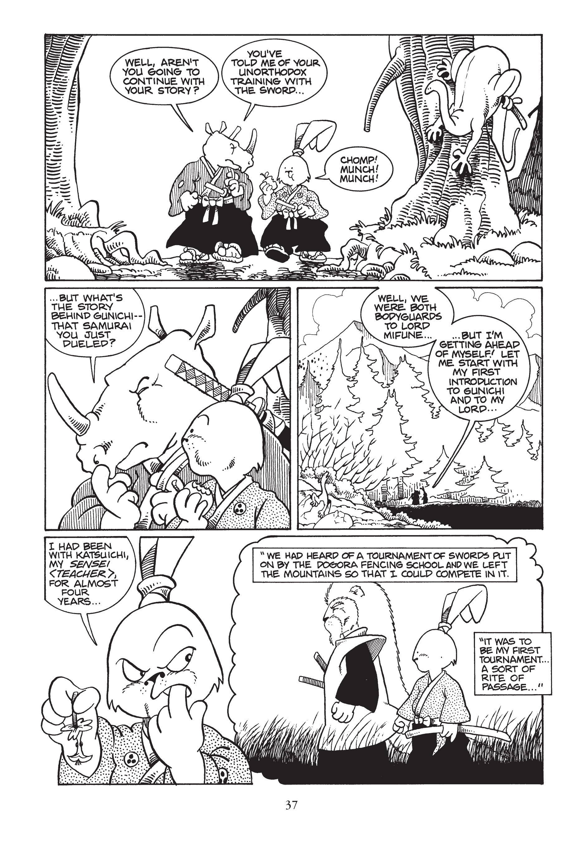 Read online Usagi Yojimbo (1987) comic -  Issue # _TPB 2 - 39