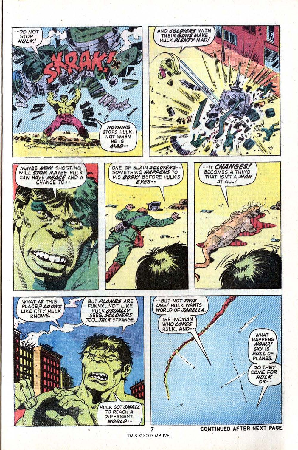 Read online The Incredible Hulk (1968) comic -  Issue #155 - 9