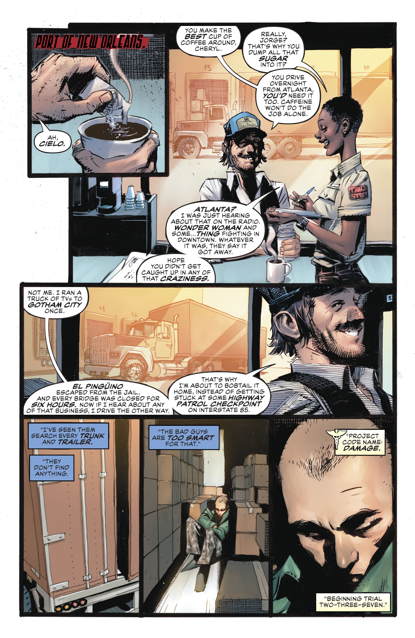 Read online Damage (2018) comic -  Issue #4 - 5