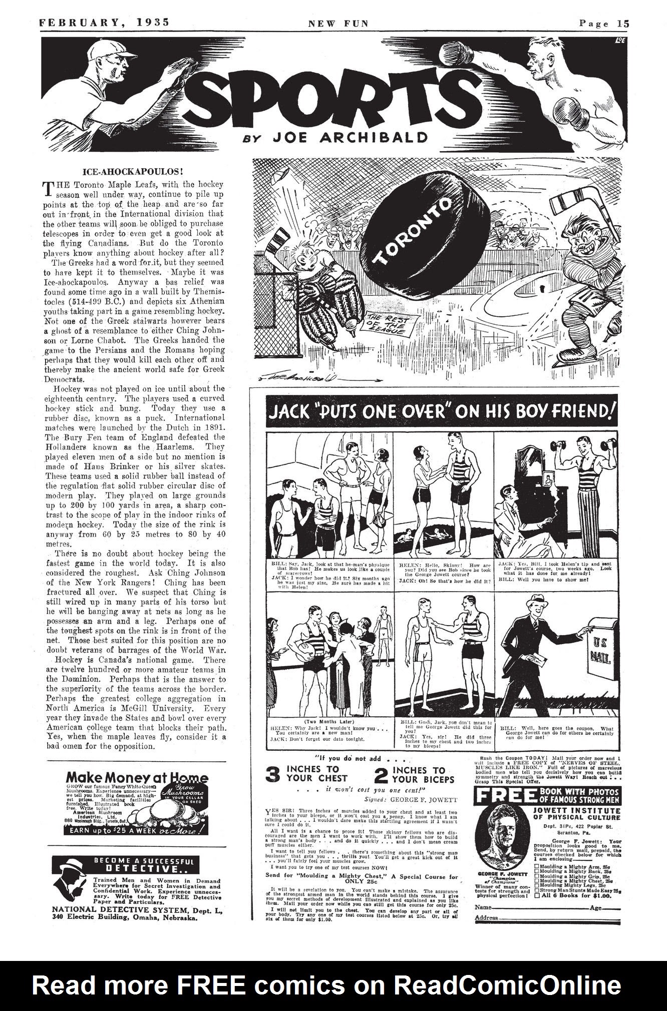 Read online Famous First Edition: New Fun #1 C-63 comic -  Issue #1 C-63 Full - 22