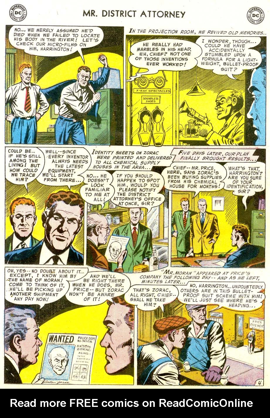 Read online Mr. District Attorney comic -  Issue #54 - 16