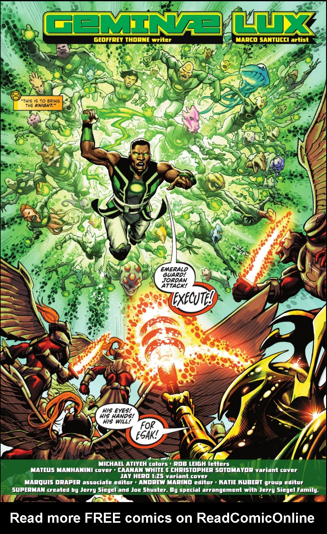 Read online John Stewart: The Emerald Knight comic -  Issue #1 - 6
