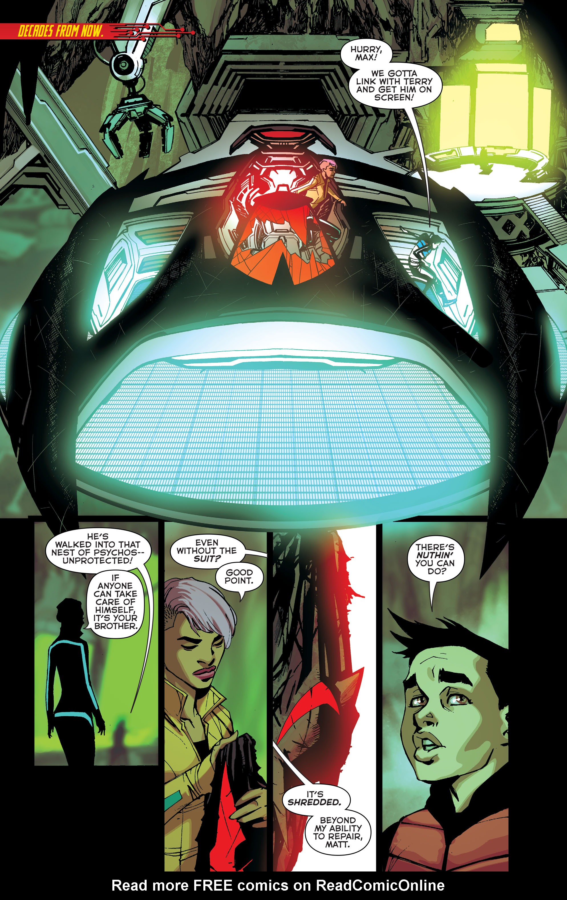 Read online Batman Beyond (2016) comic -  Issue #3 - 4