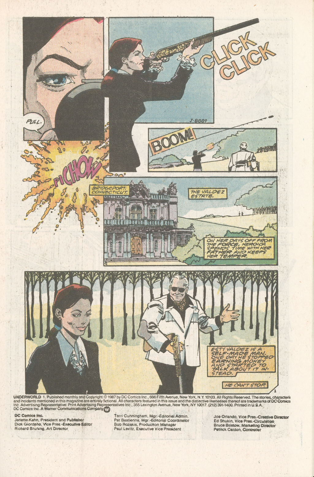 Read online Underworld comic -  Issue #1 - 2