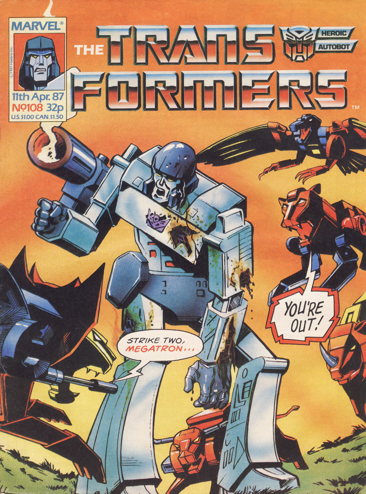 Read online The Transformers (UK) comic -  Issue #108 - 1