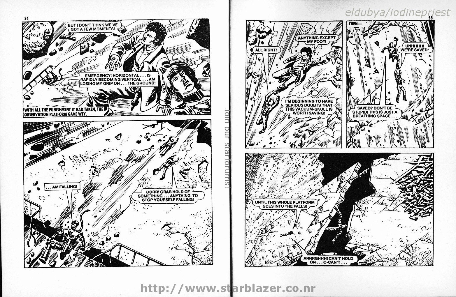 Read online Starblazer comic -  Issue #205 - 29