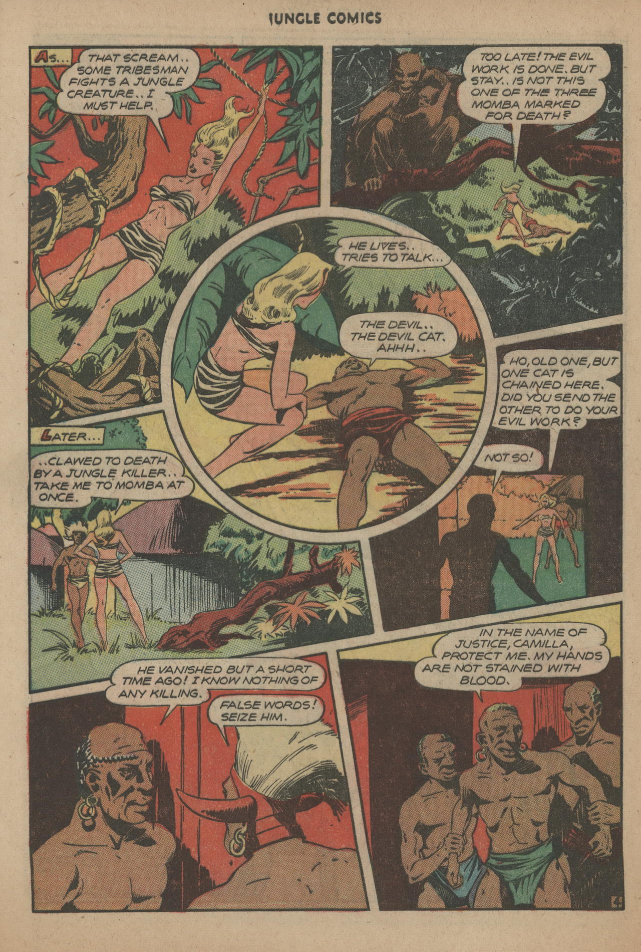 Read online Jungle Comics comic -  Issue #81 - 46