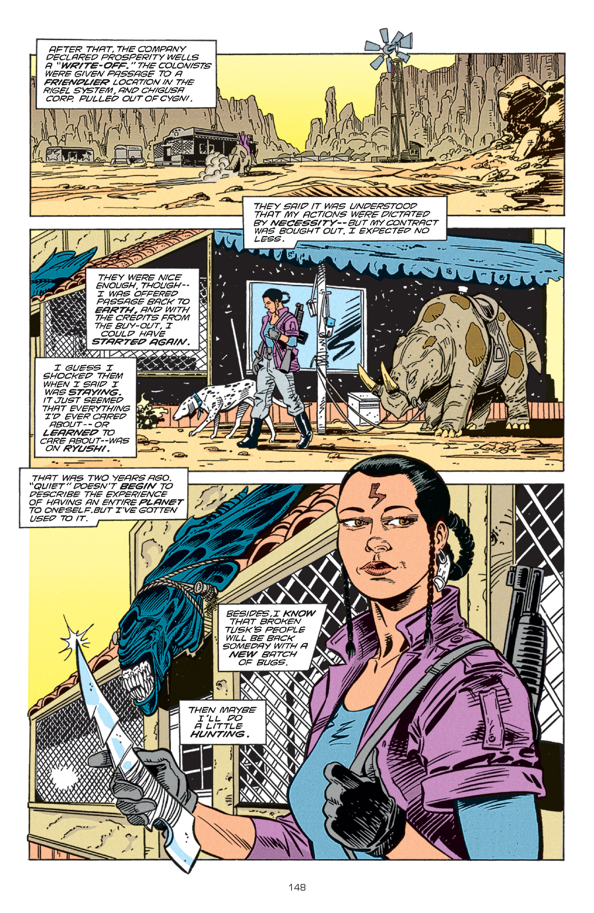Read online Aliens vs. Predator: The Essential Comics comic -  Issue # TPB 1 (Part 2) - 50