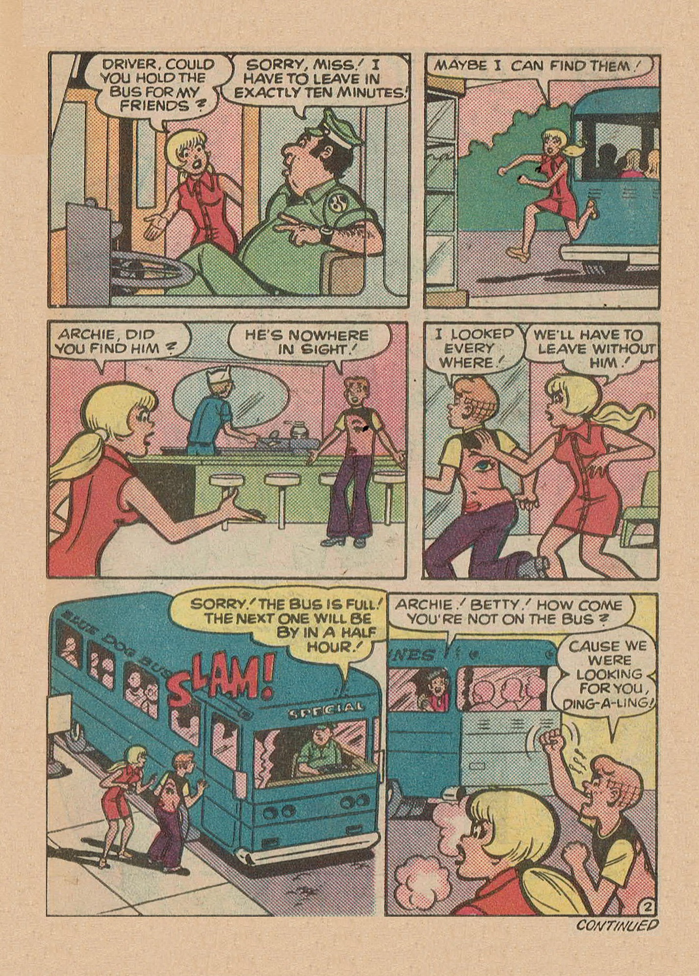 Read online Jughead Jones Comics Digest comic -  Issue #46 - 123