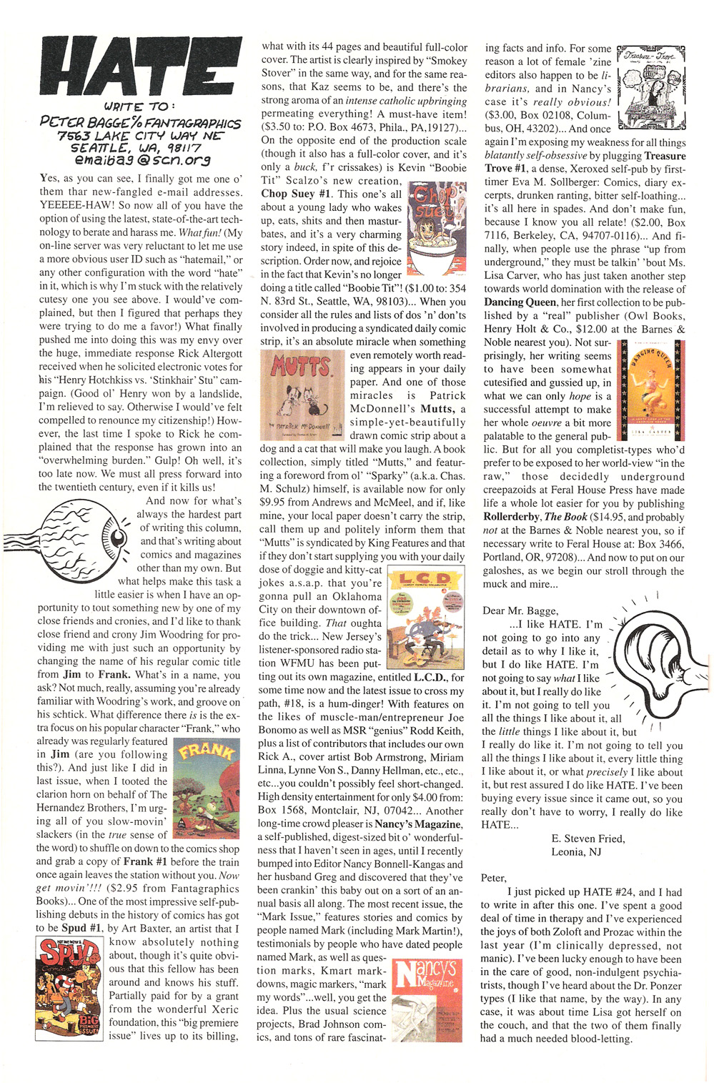 Read online Hate comic -  Issue #25 - 28