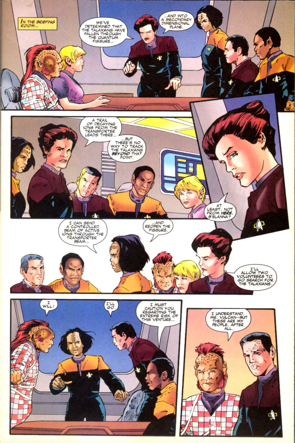 Read online Star Trek: Voyager comic -  Issue #2 - 7