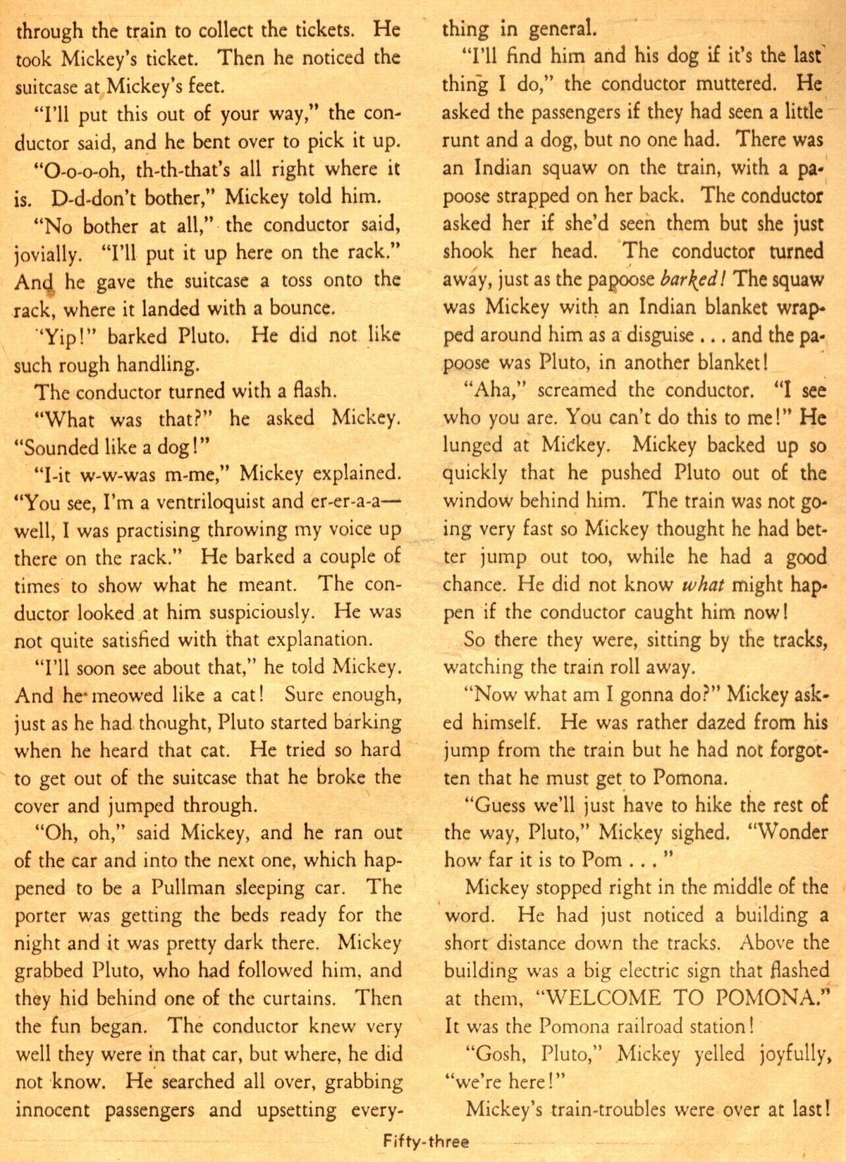 Read online Walt Disney's Comics and Stories comic -  Issue #1 - 56