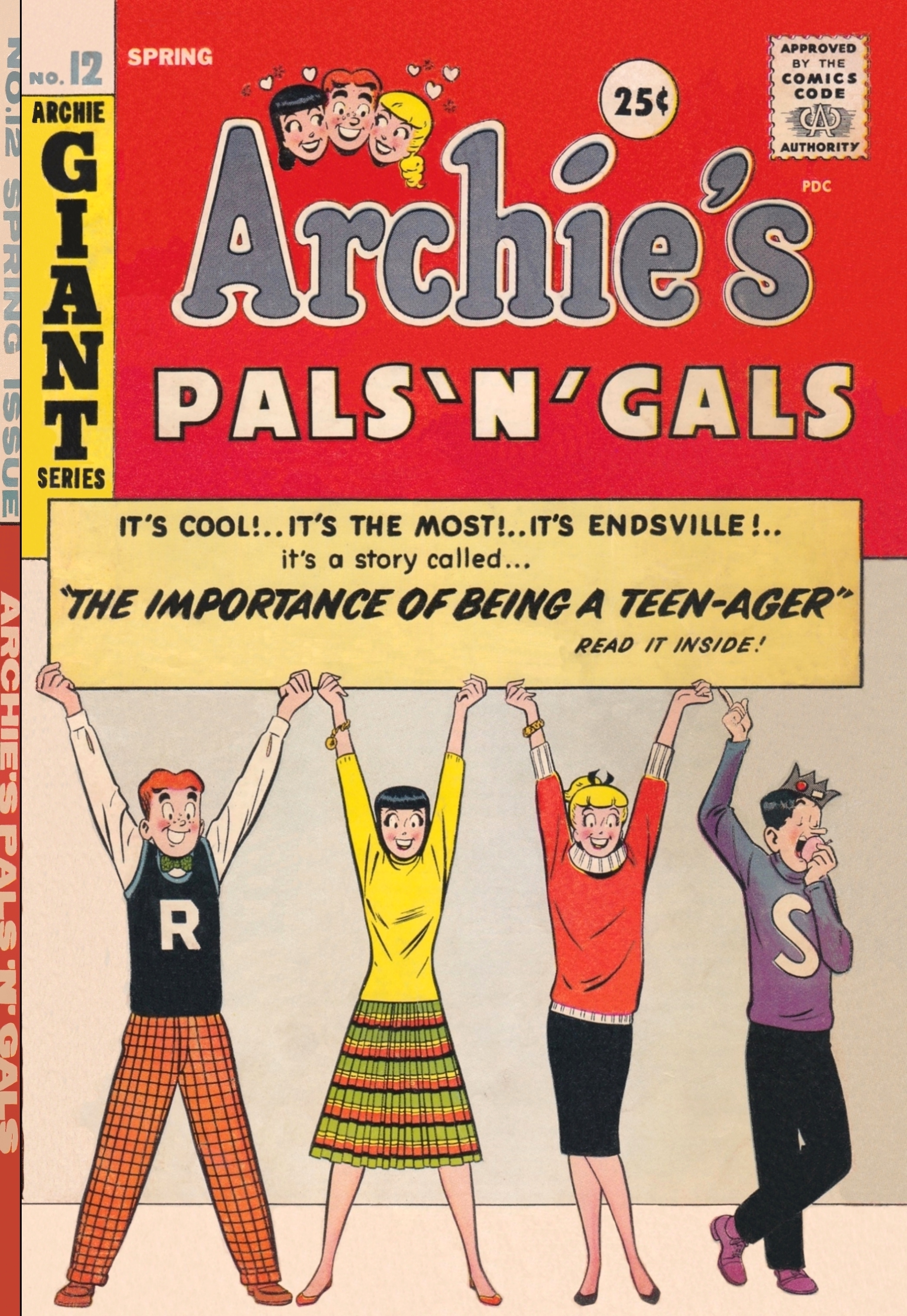 Read online Archie's Pals 'N' Gals (1952) comic -  Issue #12 - 1