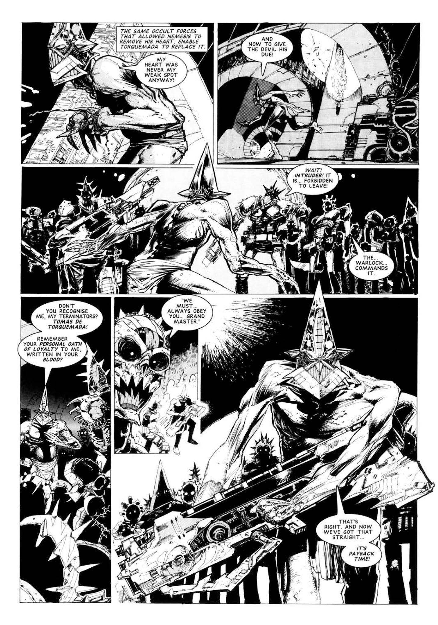 Read online The Complete Nemesis The Warlock comic -  Issue # TPB 3 - 189