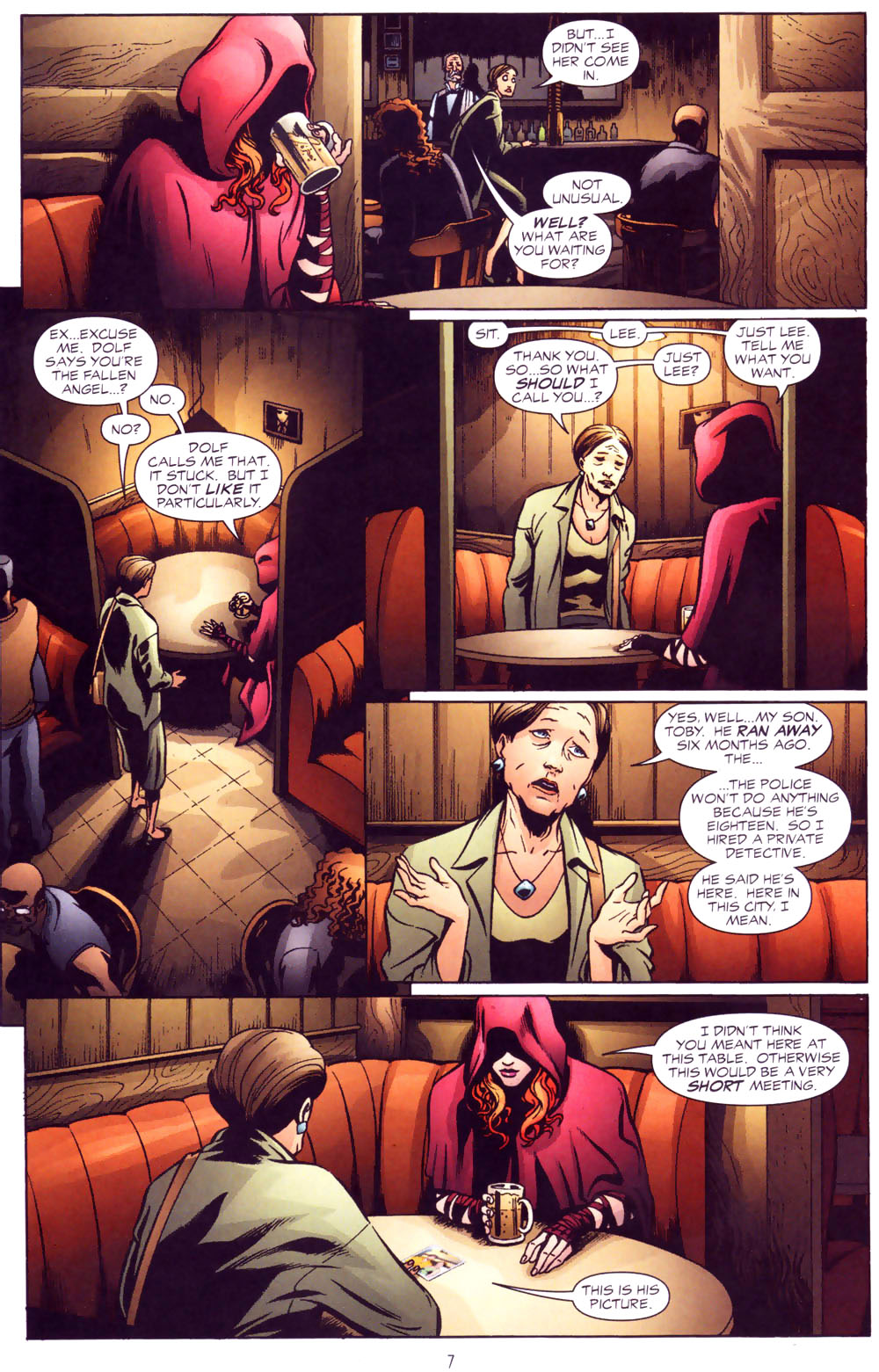 Read online Fallen Angel (2003) comic -  Issue #1 - 8
