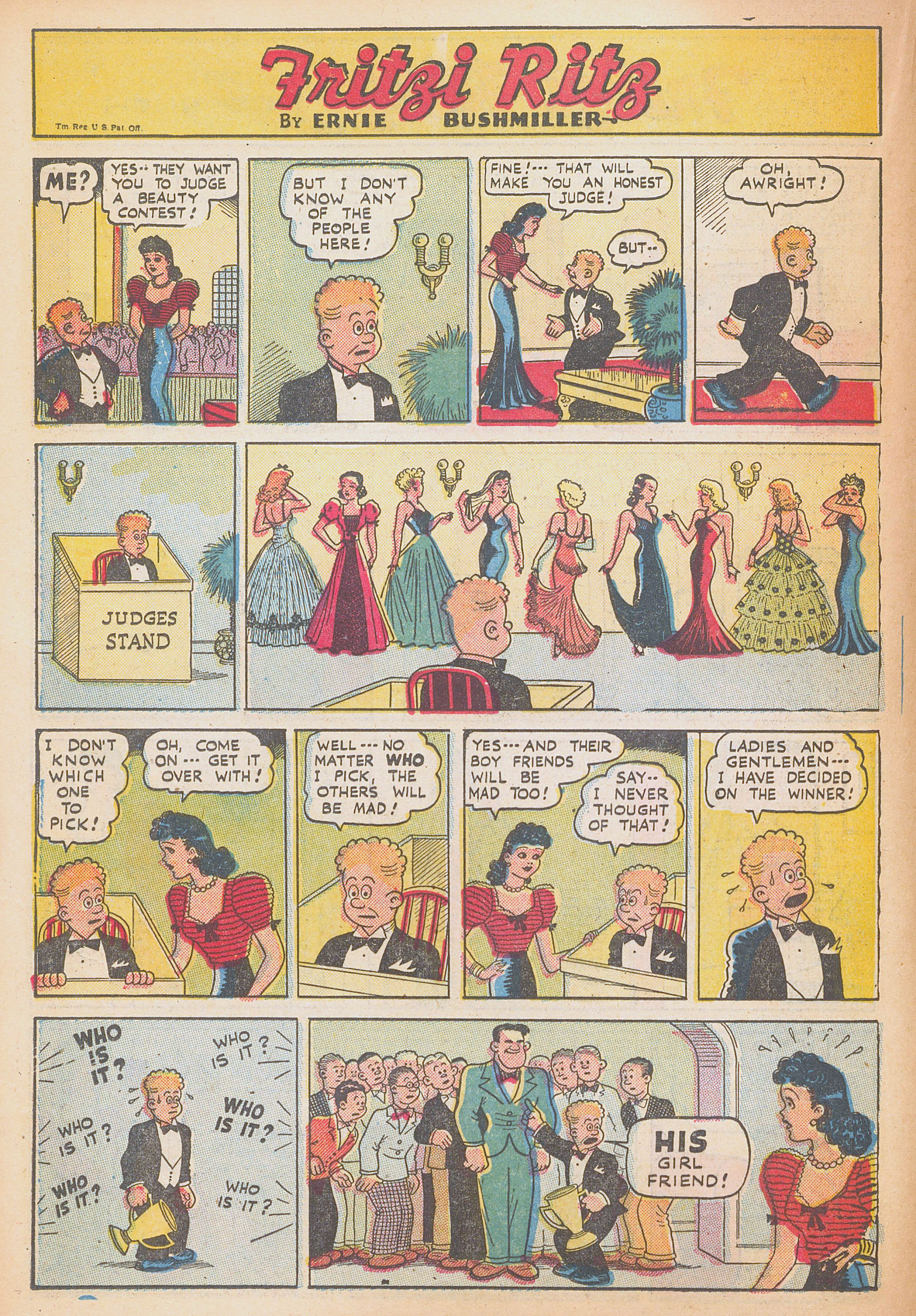 Read online Fritzi Ritz (1953) comic -  Issue #43 - 16