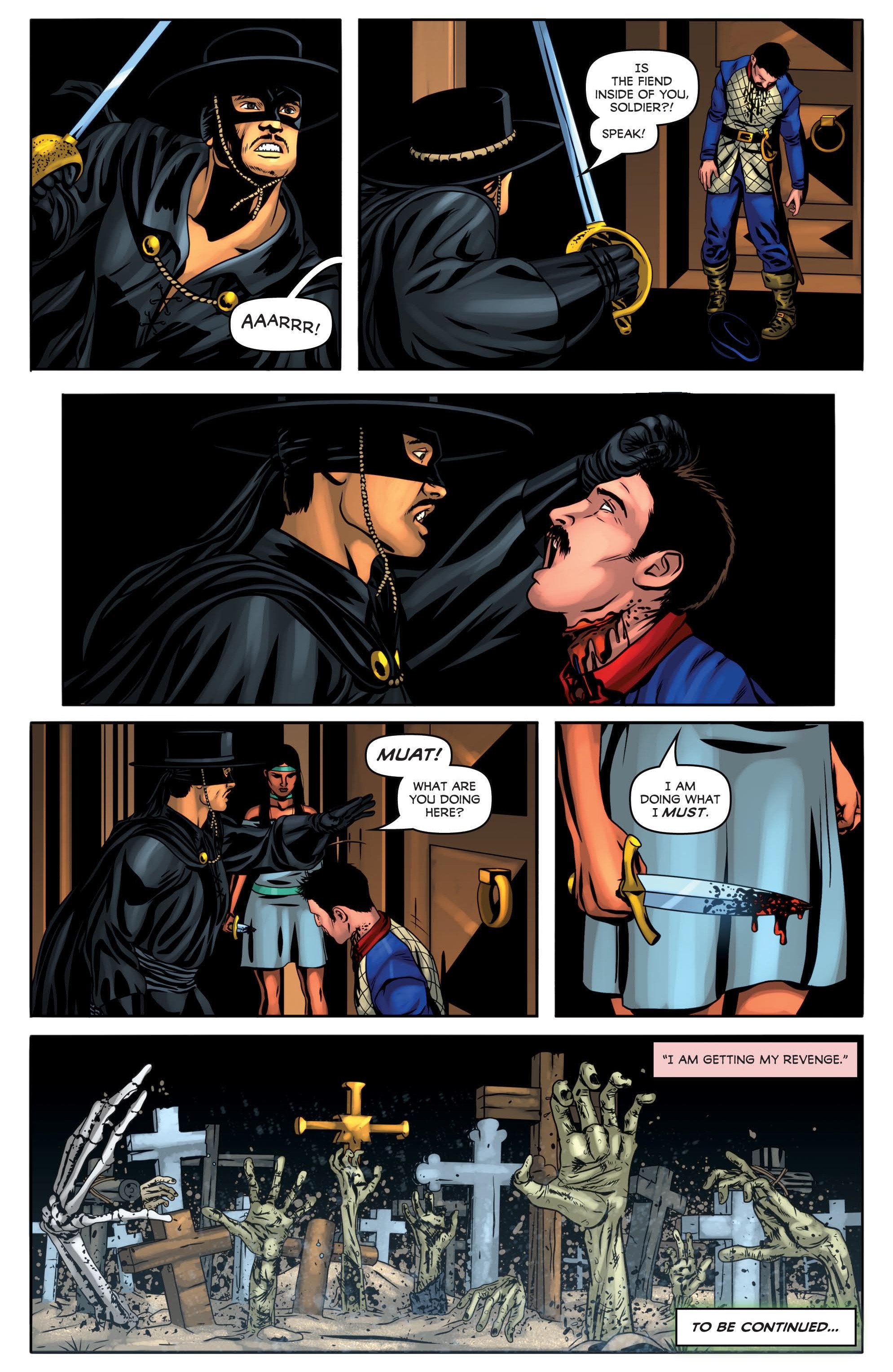 Read online Zorro: Sacrilege comic -  Issue #2 - 22