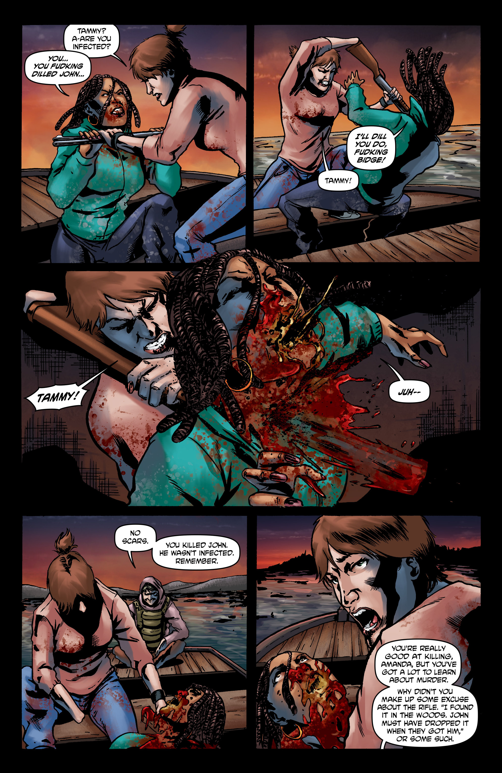 Read online Crossed: Badlands comic -  Issue #36 - 20