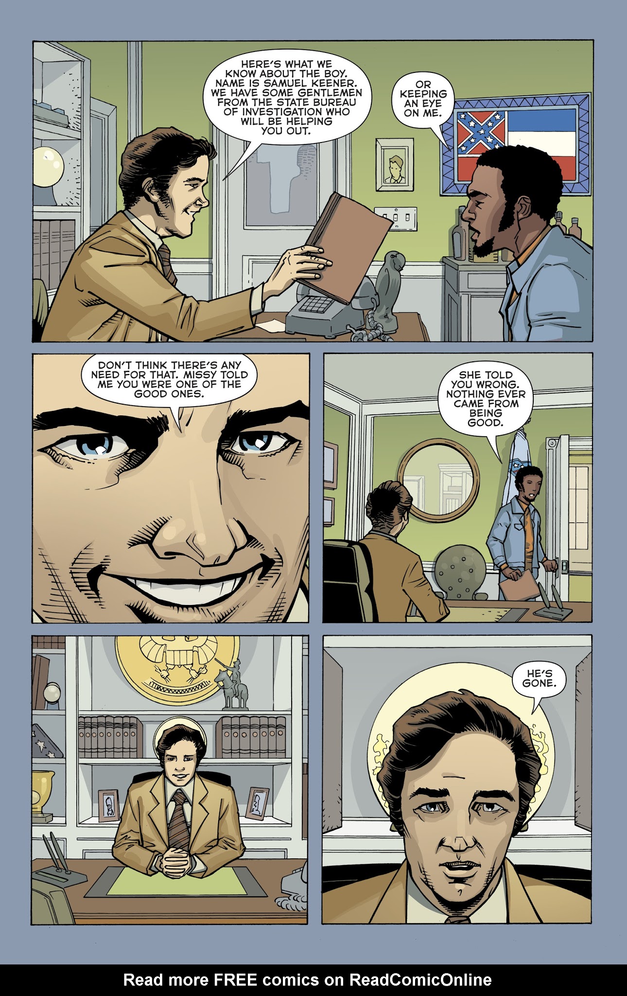 Read online The American Way: Those Above and Those Below comic -  Issue #4 - 10