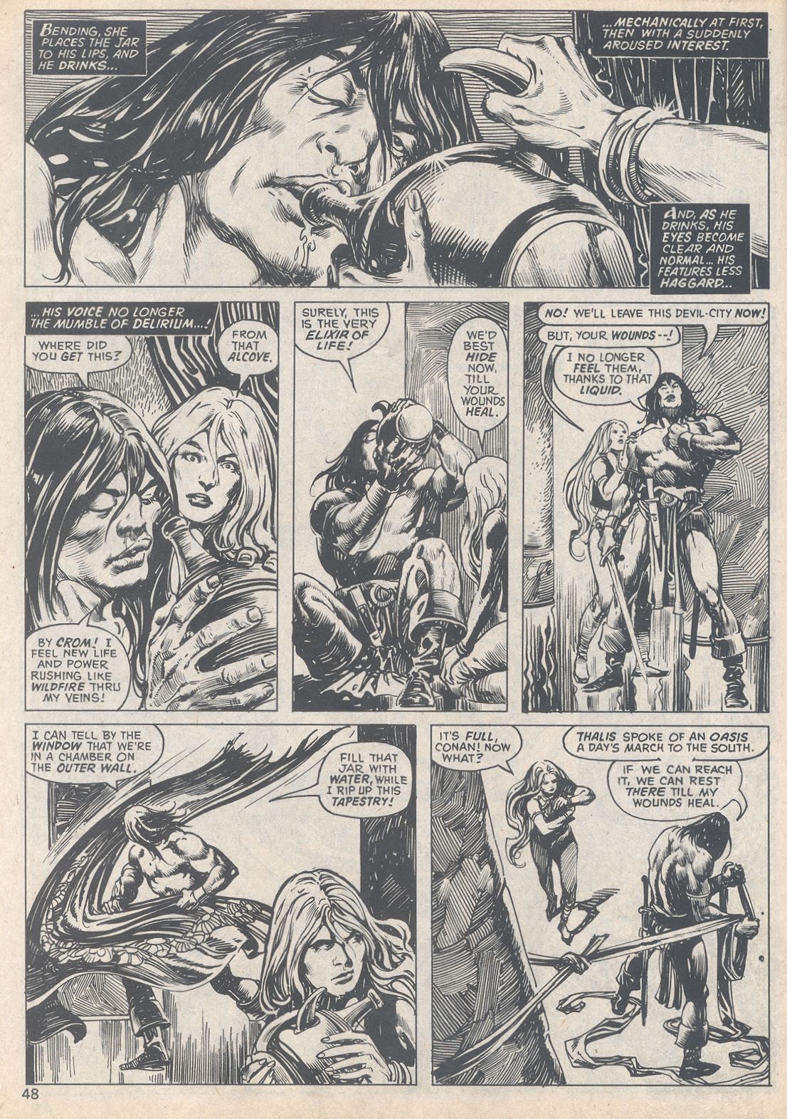 Read online The Savage Sword Of Conan comic -  Issue #20 - 48