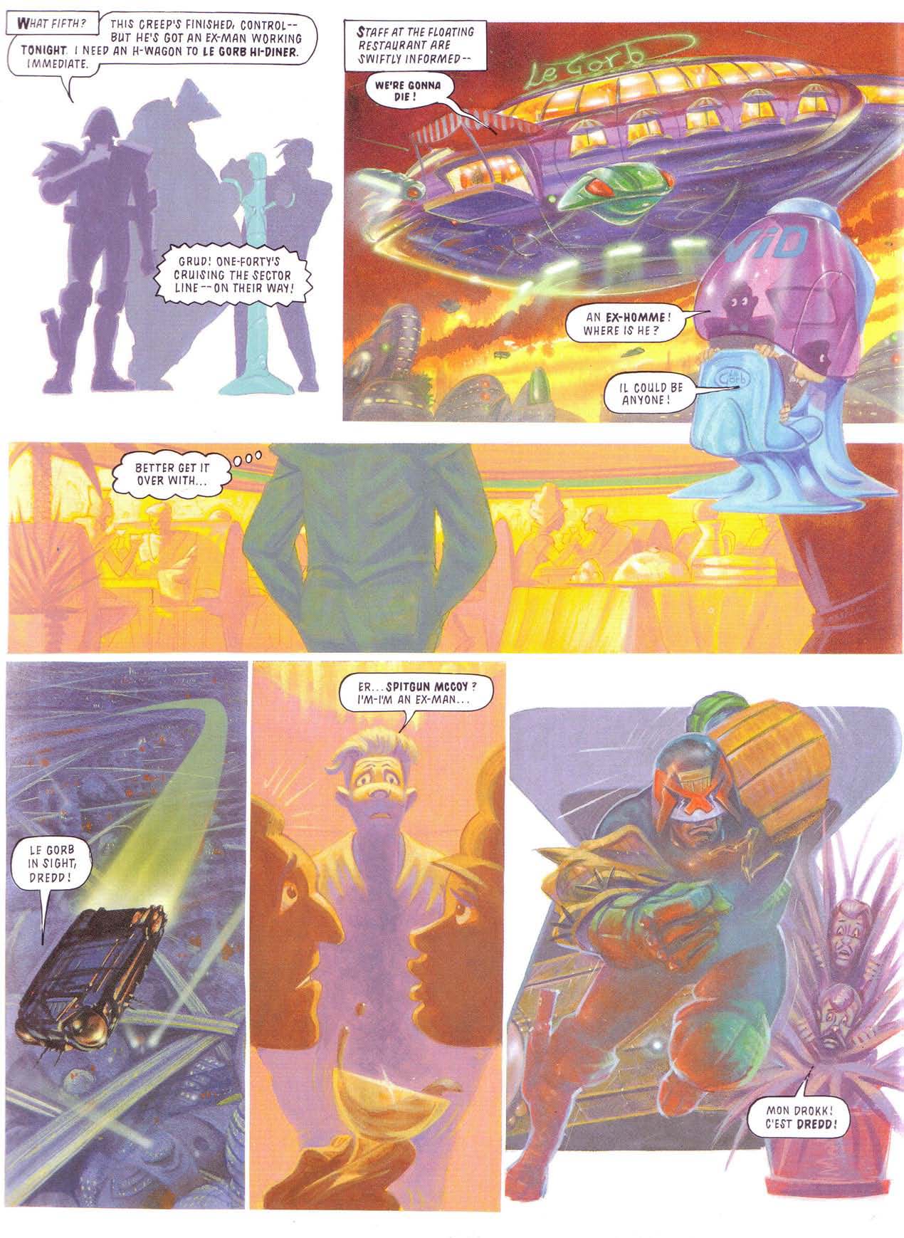 Read online Judge Dredd [Collections - Hamlyn | Mandarin] comic -  Issue # TPB Justice One - 54