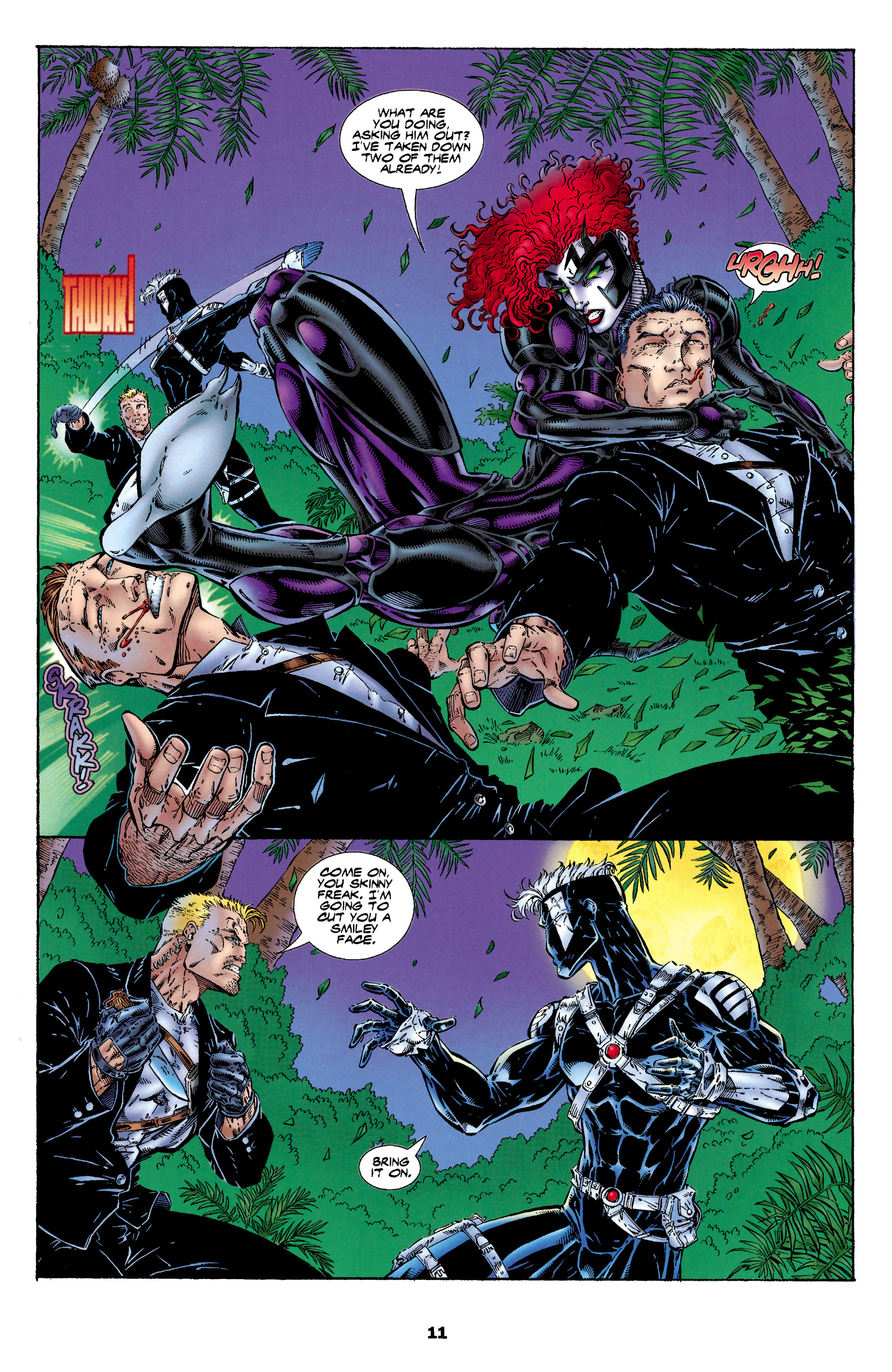 Read online Backlash comic -  Issue #12 - 13