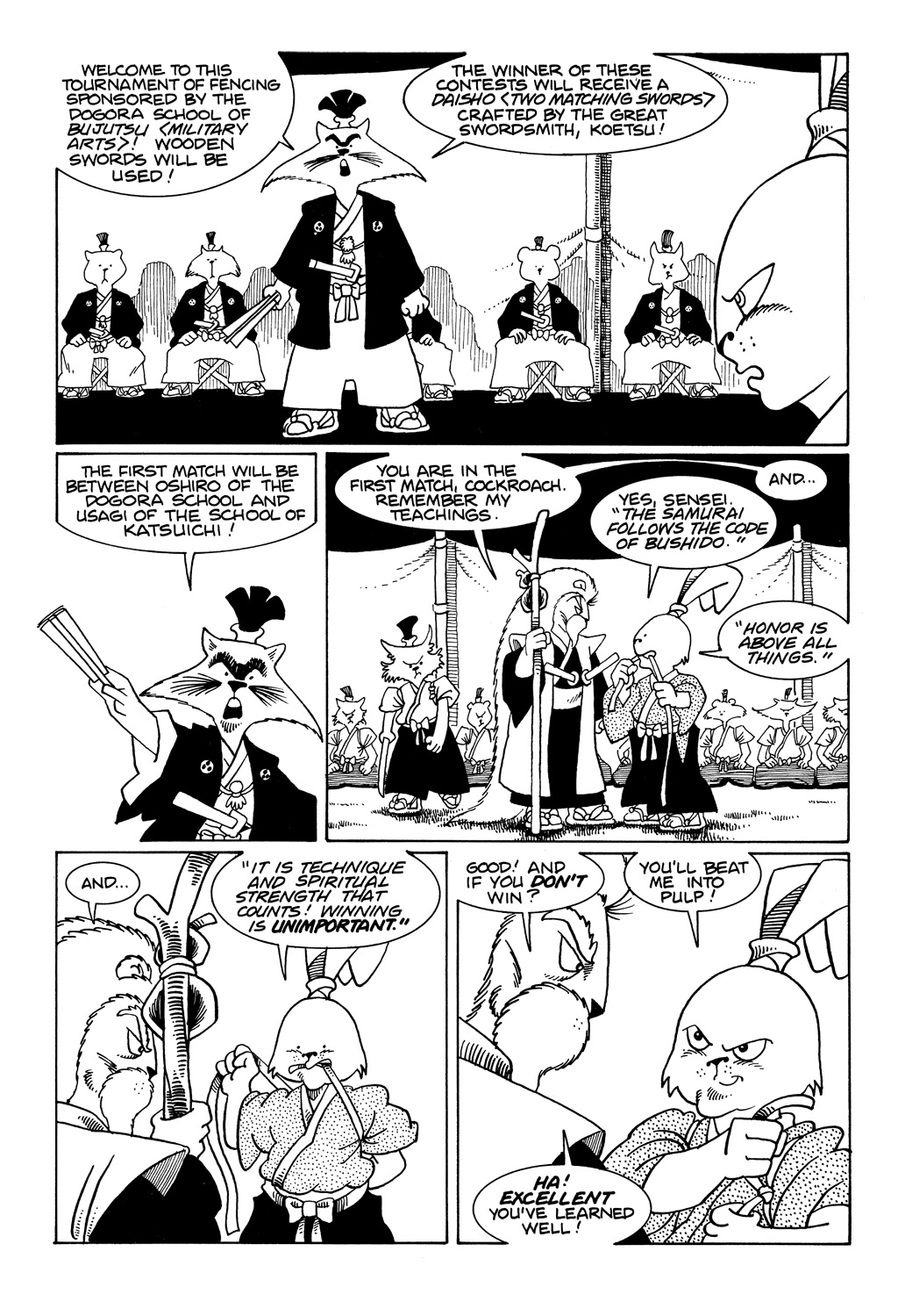 Read online Usagi Yojimbo (1987) comic -  Issue #2 - 7