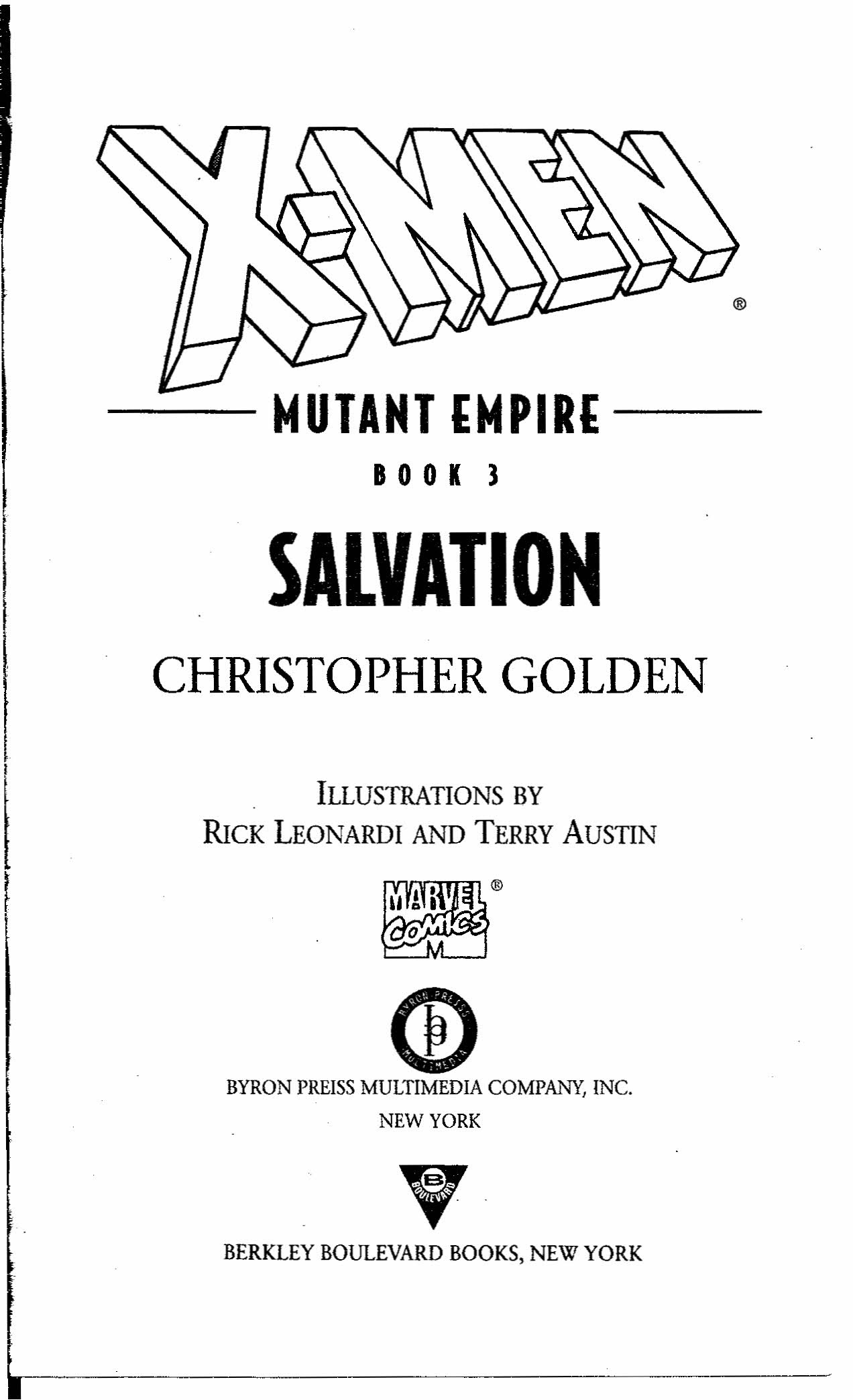 Read online X-Men: Mutant Empire comic -  Issue # TPB 3 (Part 1) - 2