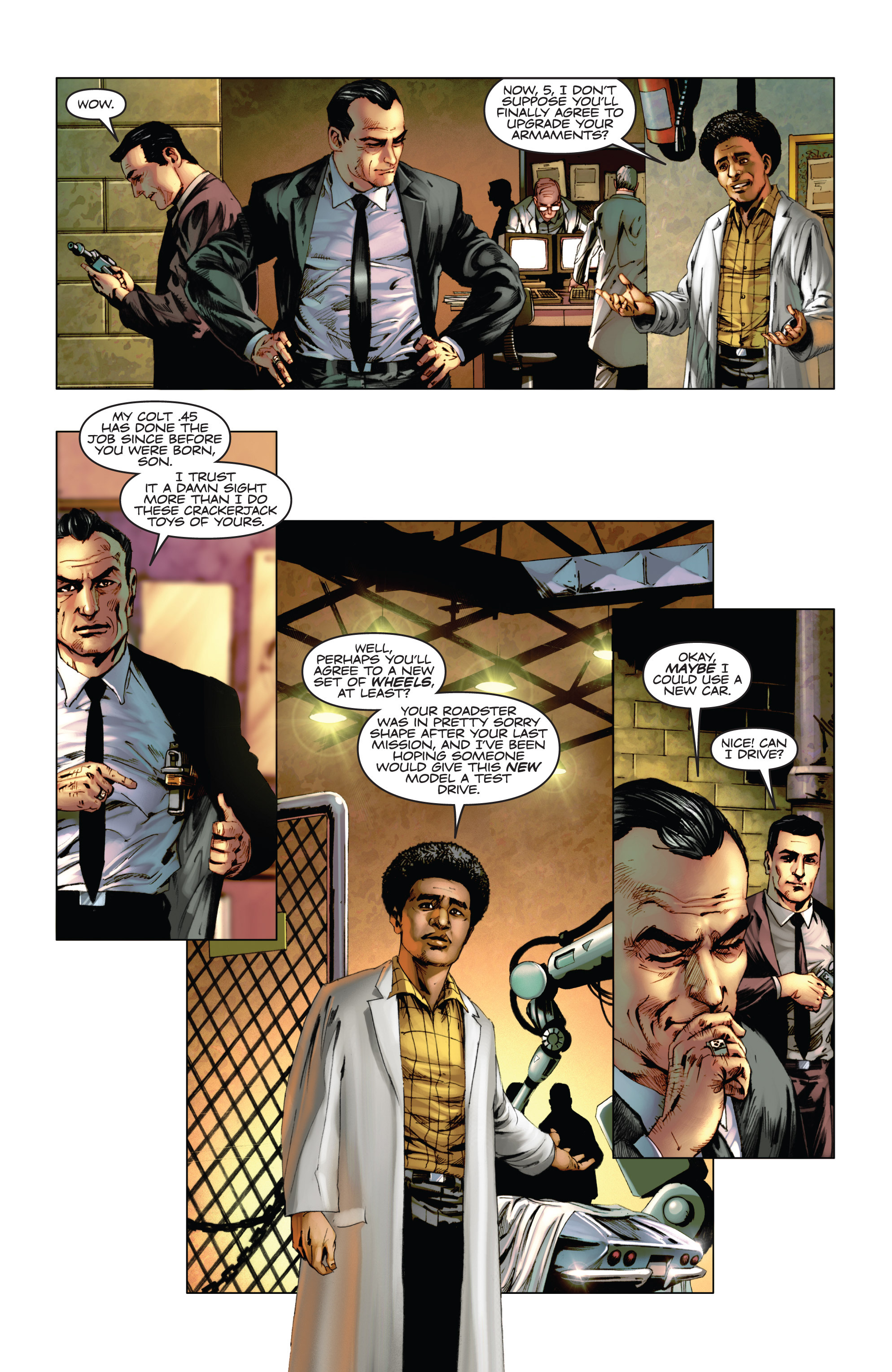 Read online Codename: Action comic -  Issue #1 - 21