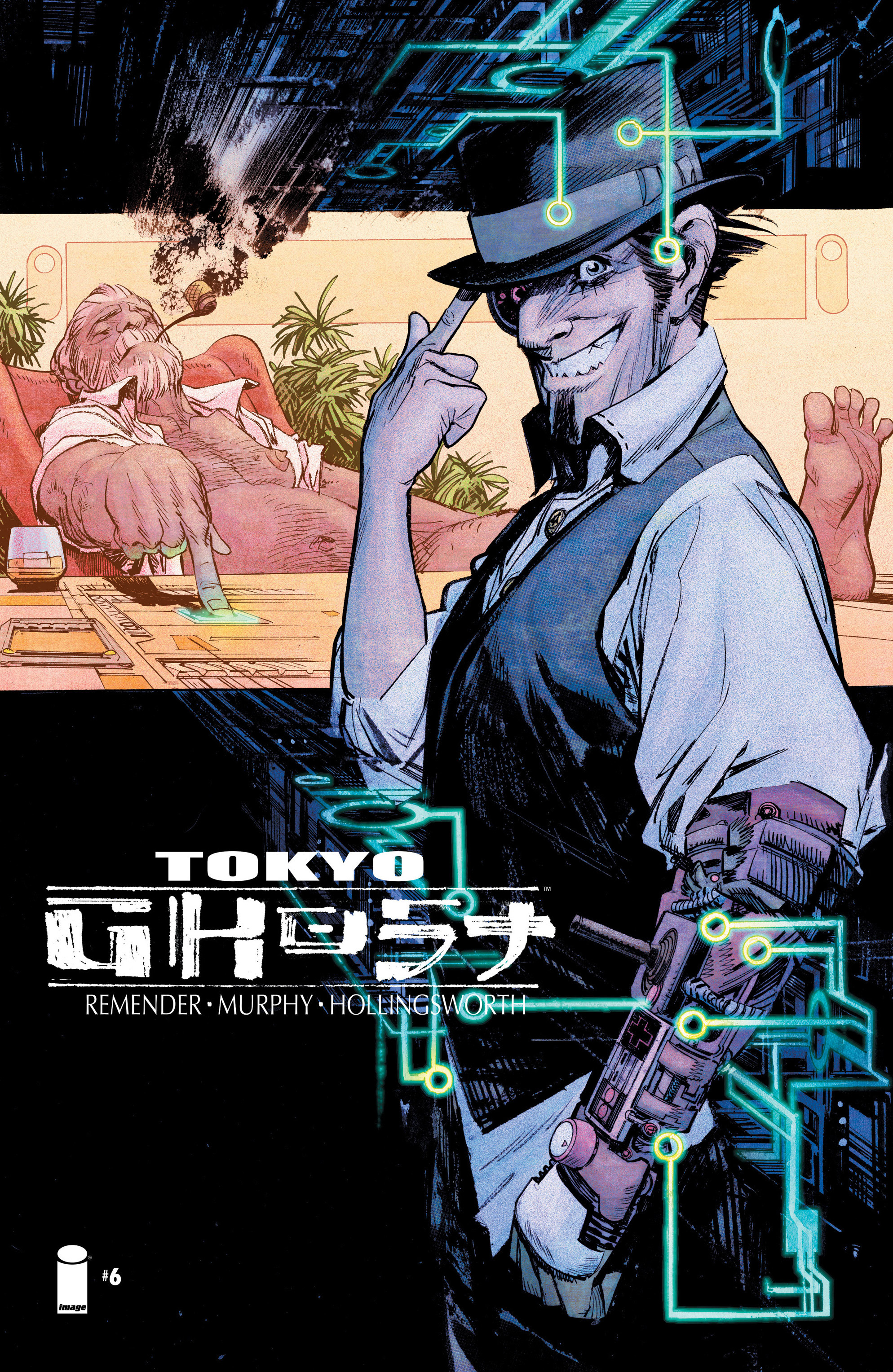 Read online Tokyo Ghost comic -  Issue #6 - 1