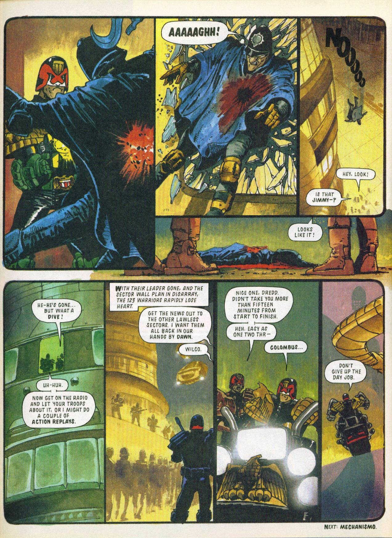 Read online Judge Dredd: The Megazine (vol. 2) comic -  Issue #11 - 12