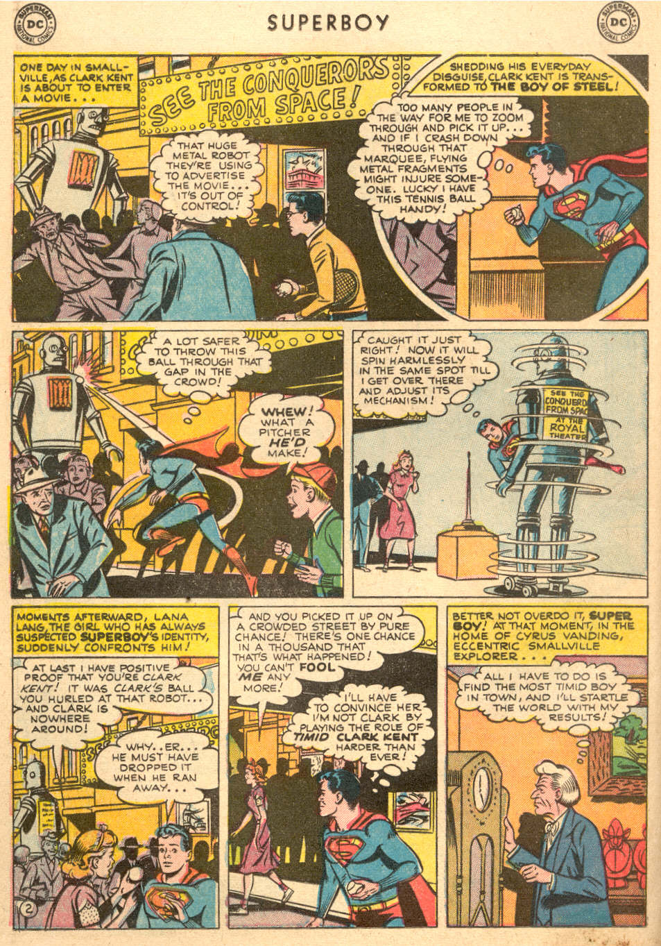 Read online Superboy (1949) comic -  Issue #22 - 30