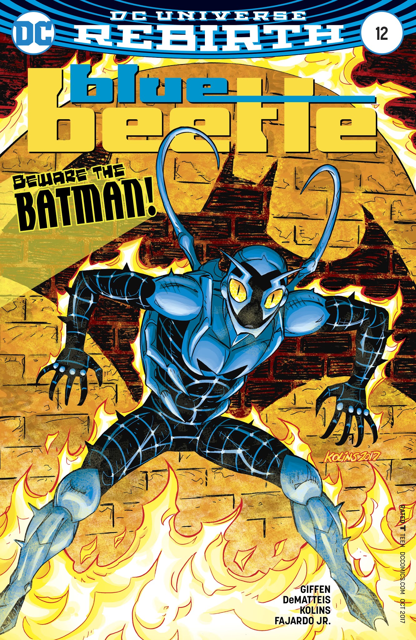 Read online Blue Beetle (2016) comic -  Issue #12 - 1