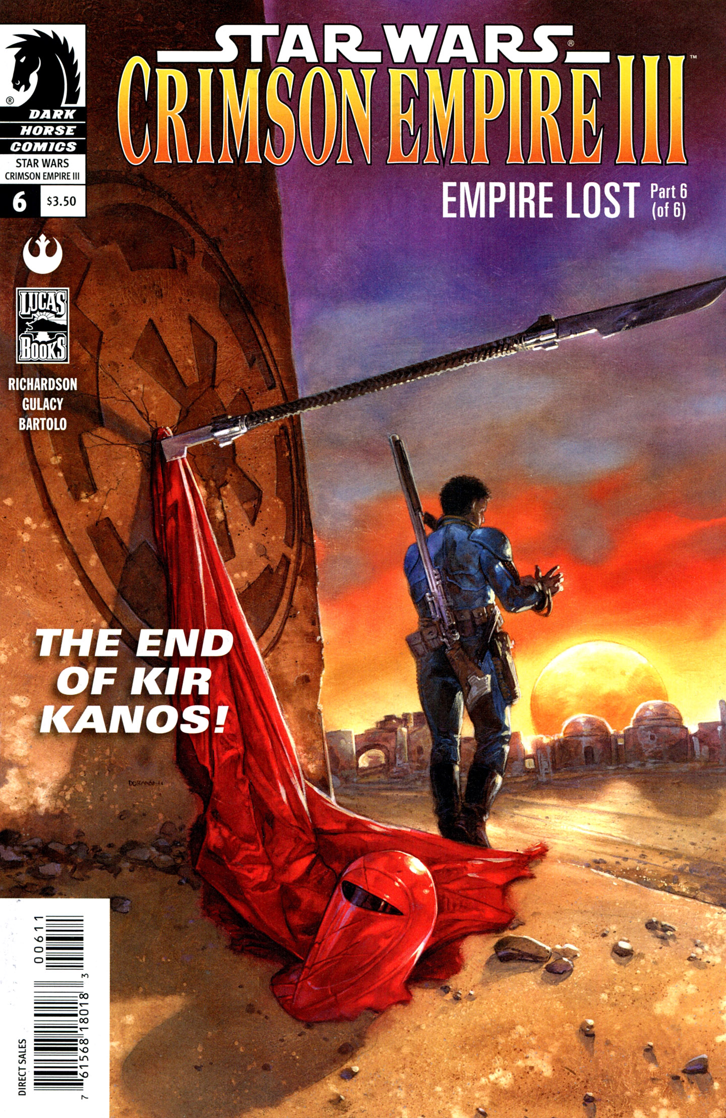 Read online Star Wars: Crimson Empire III - Empire Lost comic -  Issue #6 - 1