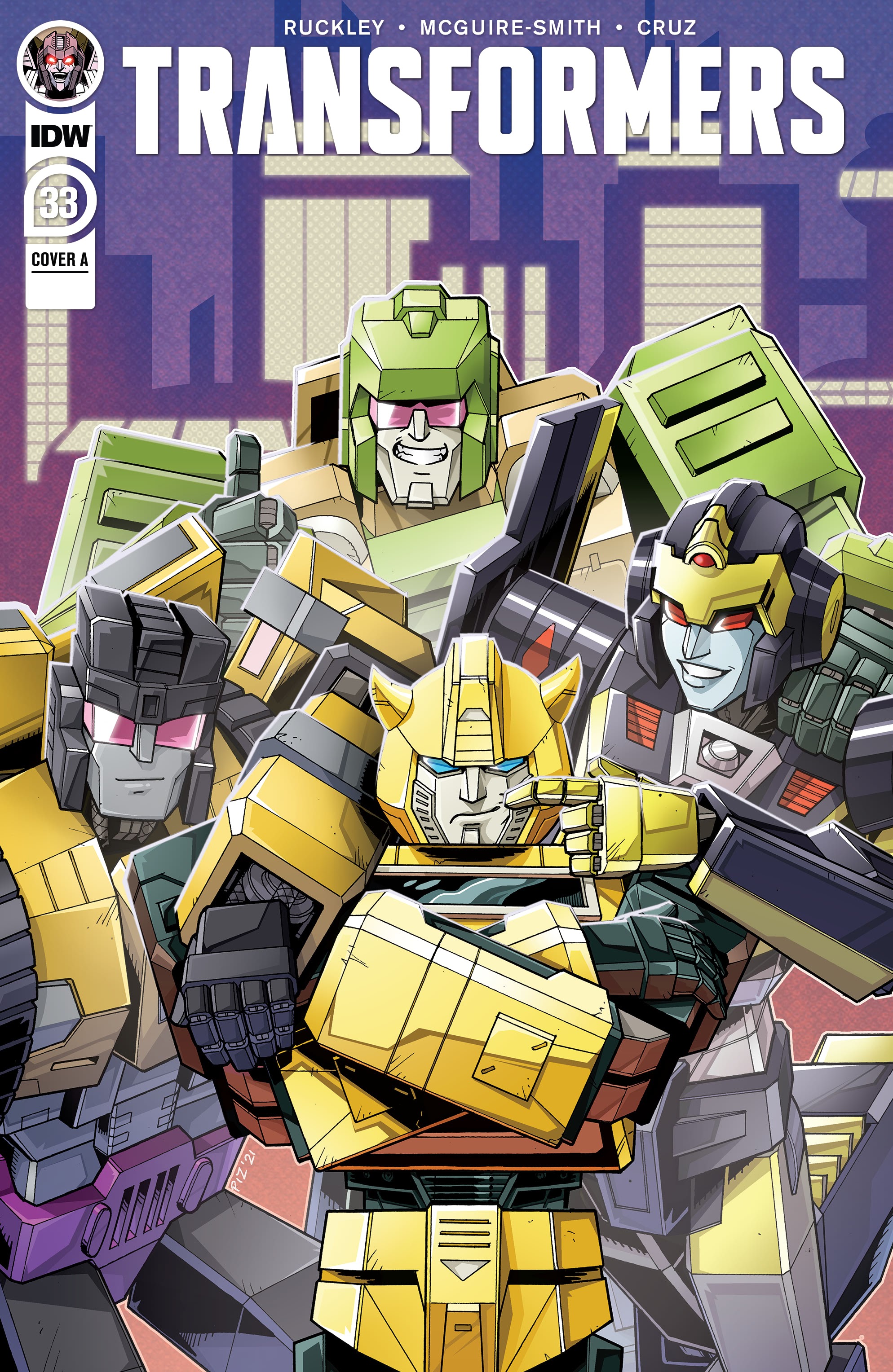 Read online Transformers (2019) comic -  Issue #33 - 1