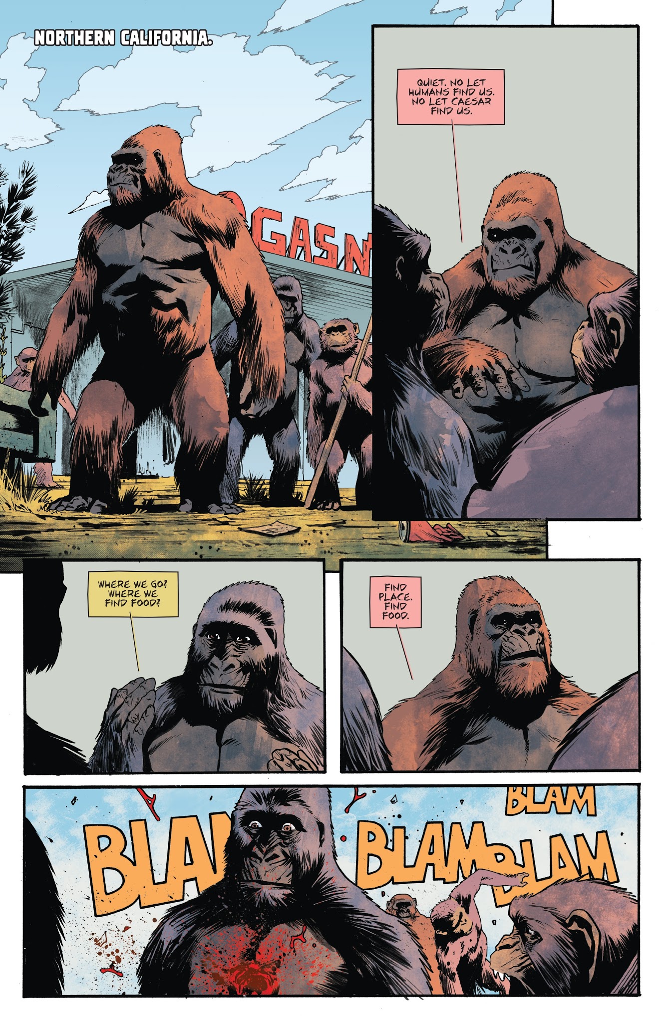 Read online War for the Planet of the Apes comic -  Issue #2 - 19