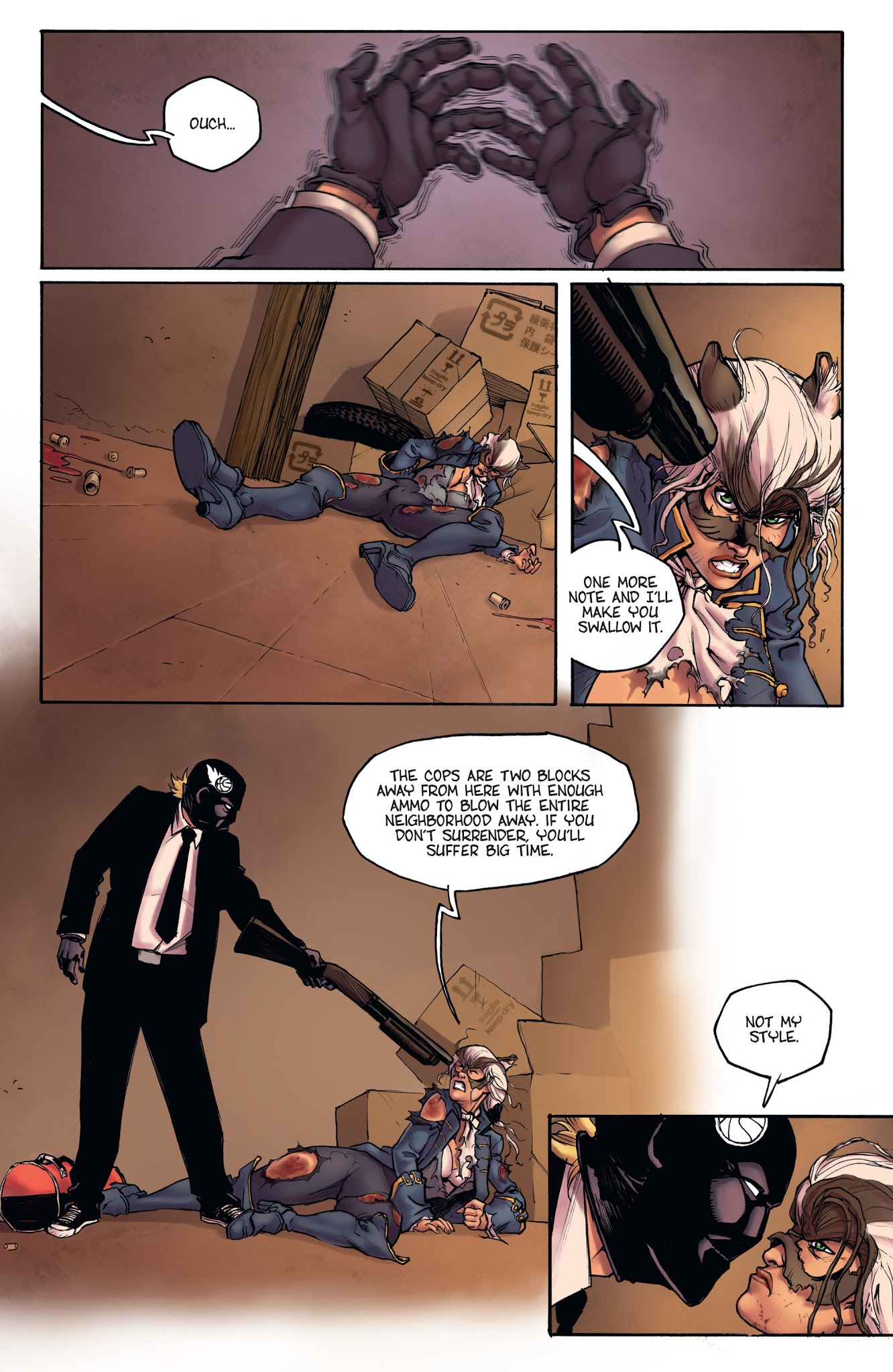 Read online Bad Ass comic -  Issue # TPB - 36