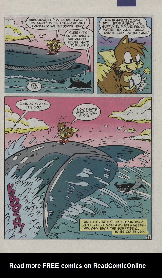 Read online Tails comic -  Issue #1 - 31