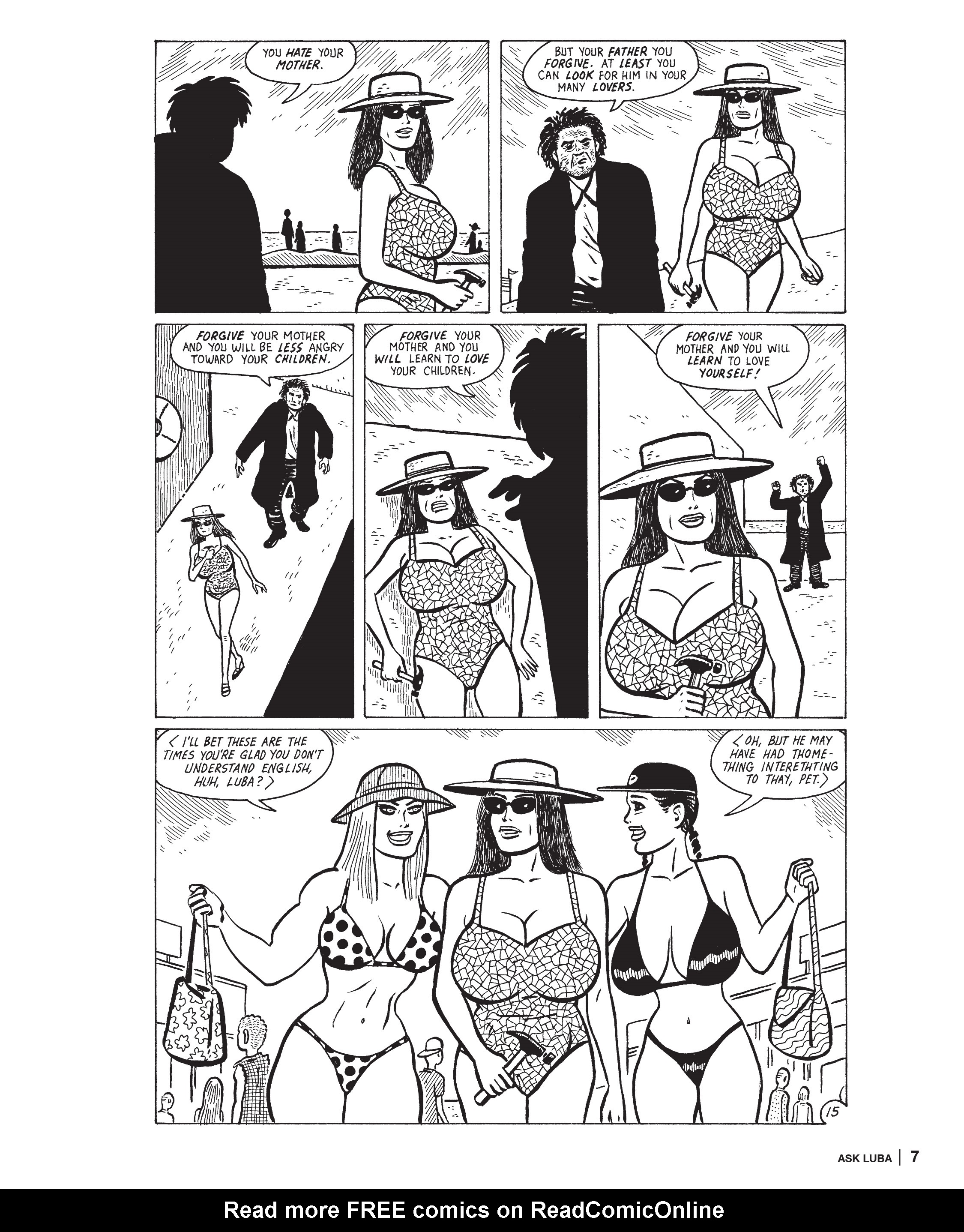 Read online Three Sisters: The Love and Rockets Library comic -  Issue # TPB (Part 1) - 7