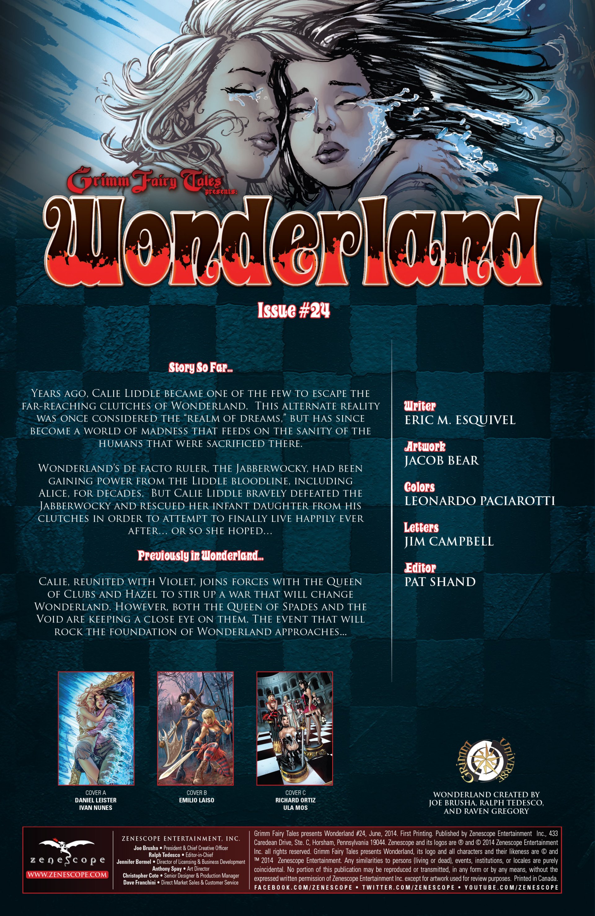 Read online Grimm Fairy Tales presents Wonderland comic -  Issue #24 - 2