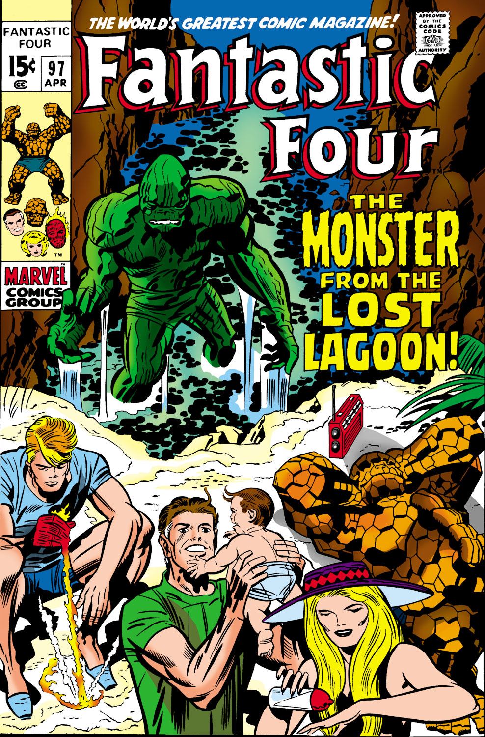 Read online Fantastic Four (1961) comic -  Issue #97 - 1