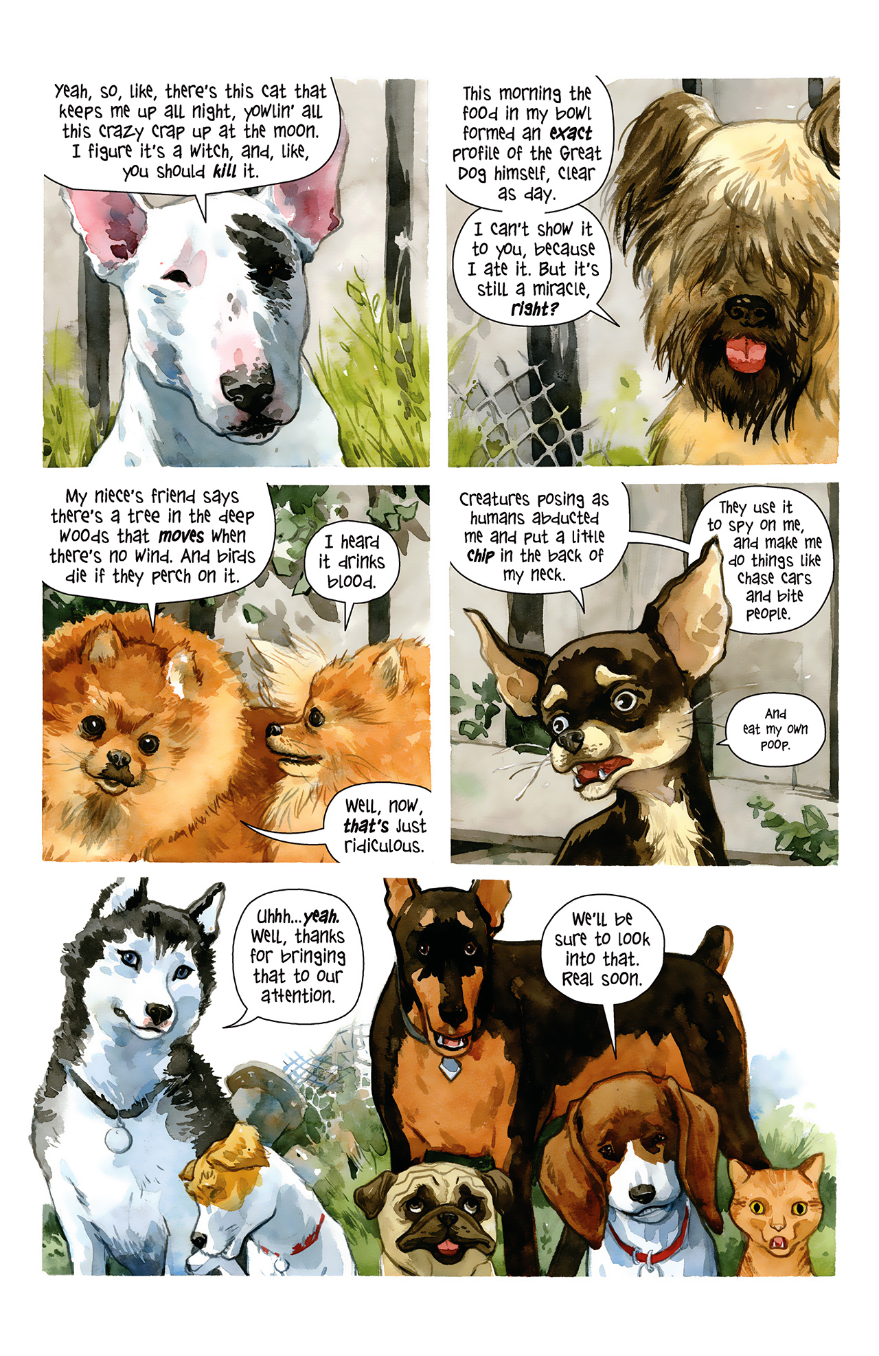 Read online Beasts of Burden comic -  Issue #2 - 4